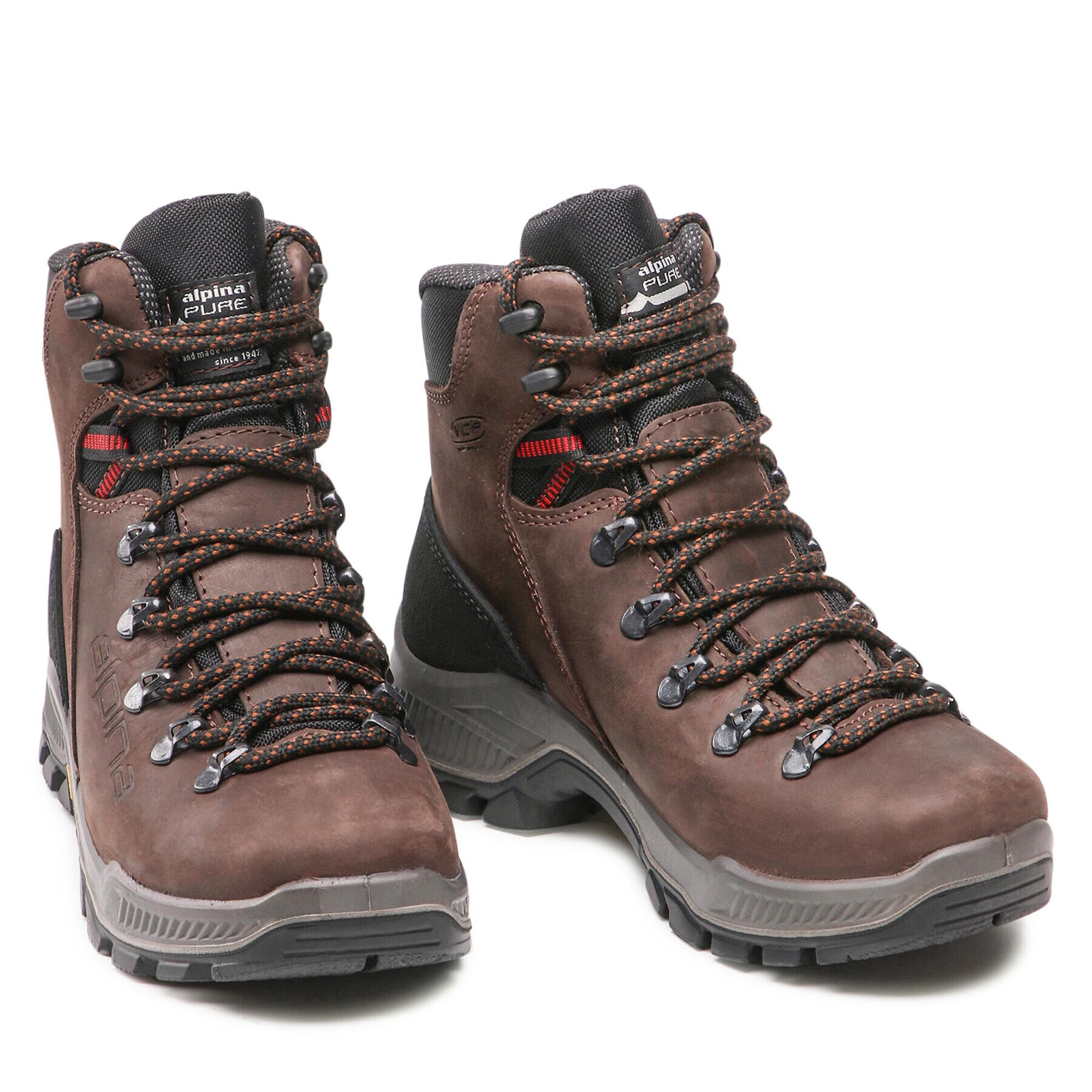 Alpina Туристически Prima Mid 6396-2B Кафяв - Pepit.bg
