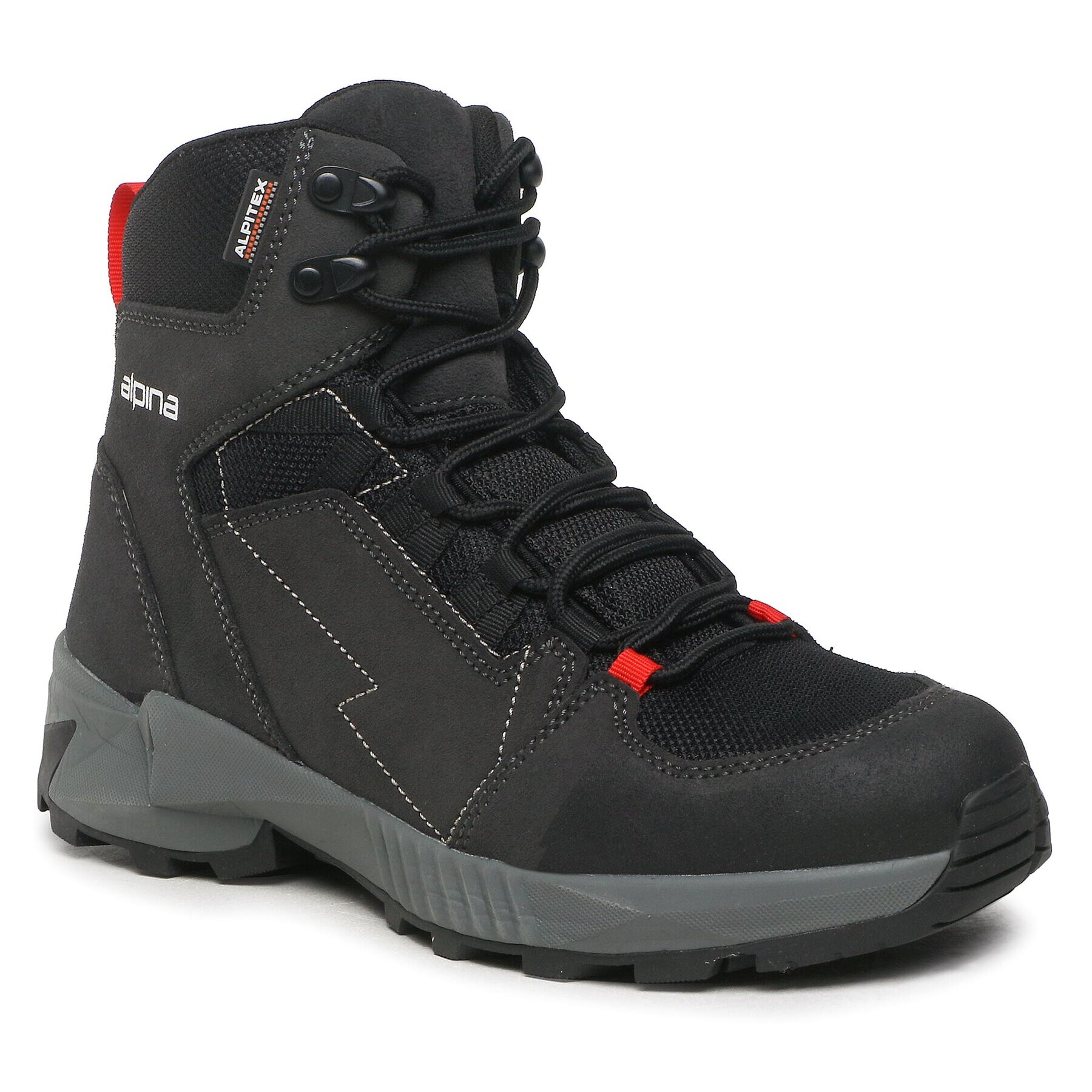 Alpina Туристически Tacker Mid 627D-2 Черен - Pepit.bg