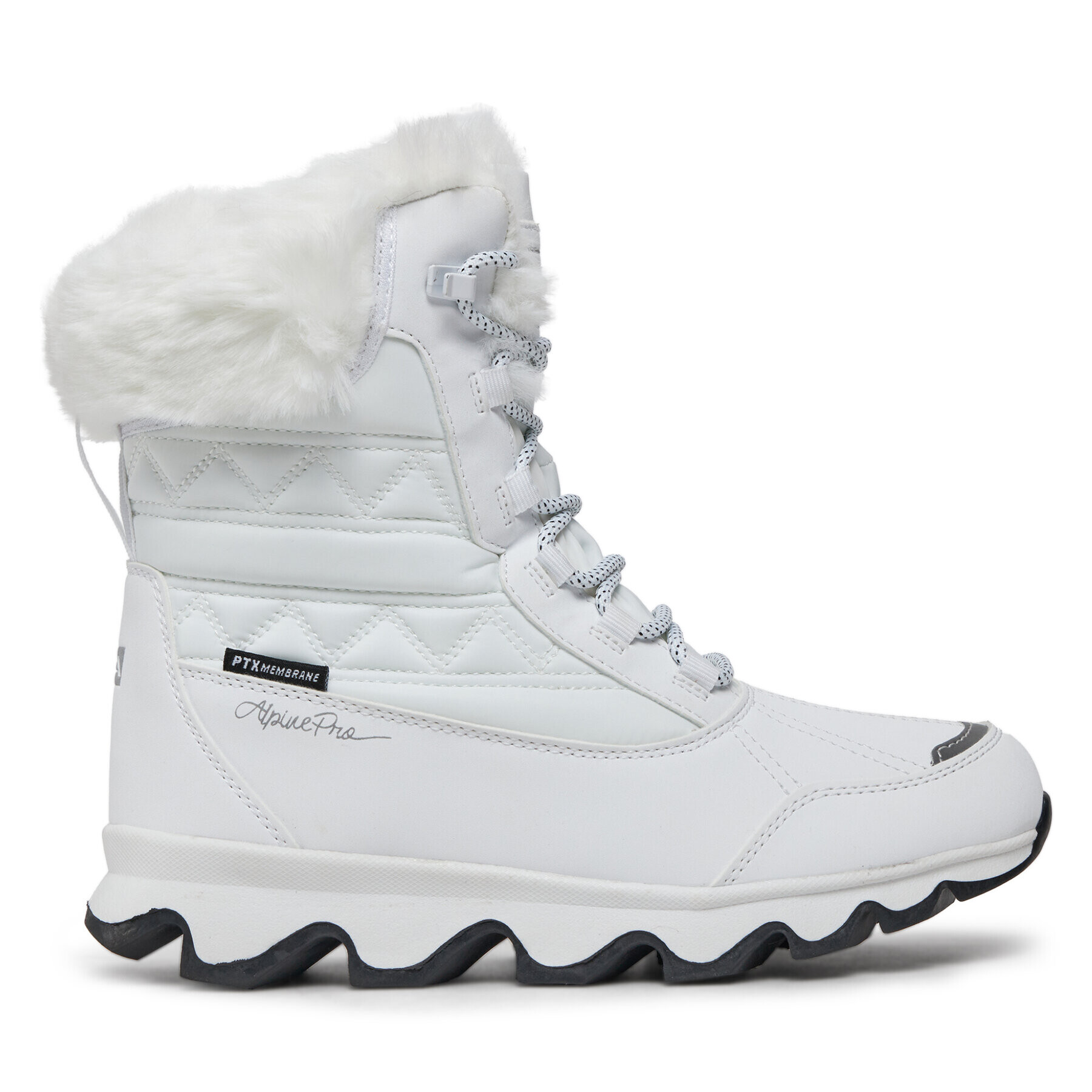 ALPINE PRO Апрески Kolata LBTB465 Бял - Pepit.bg