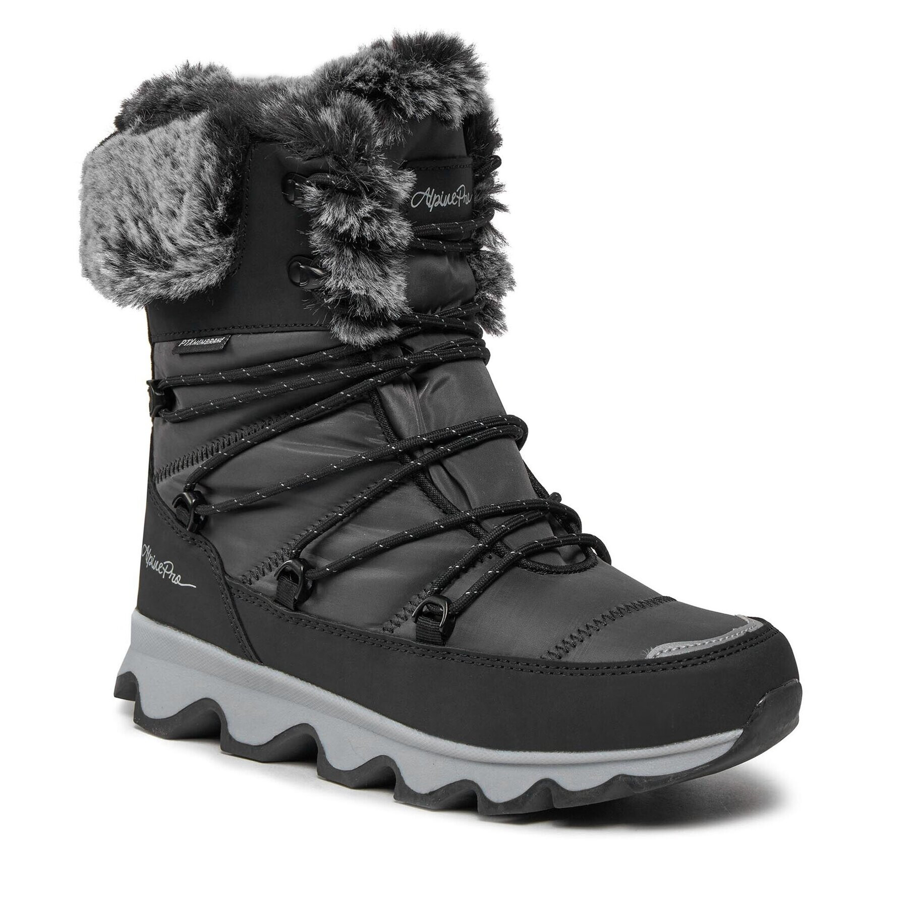 ALPINE PRO Апрески LBTB484990PL Черен - Pepit.bg
