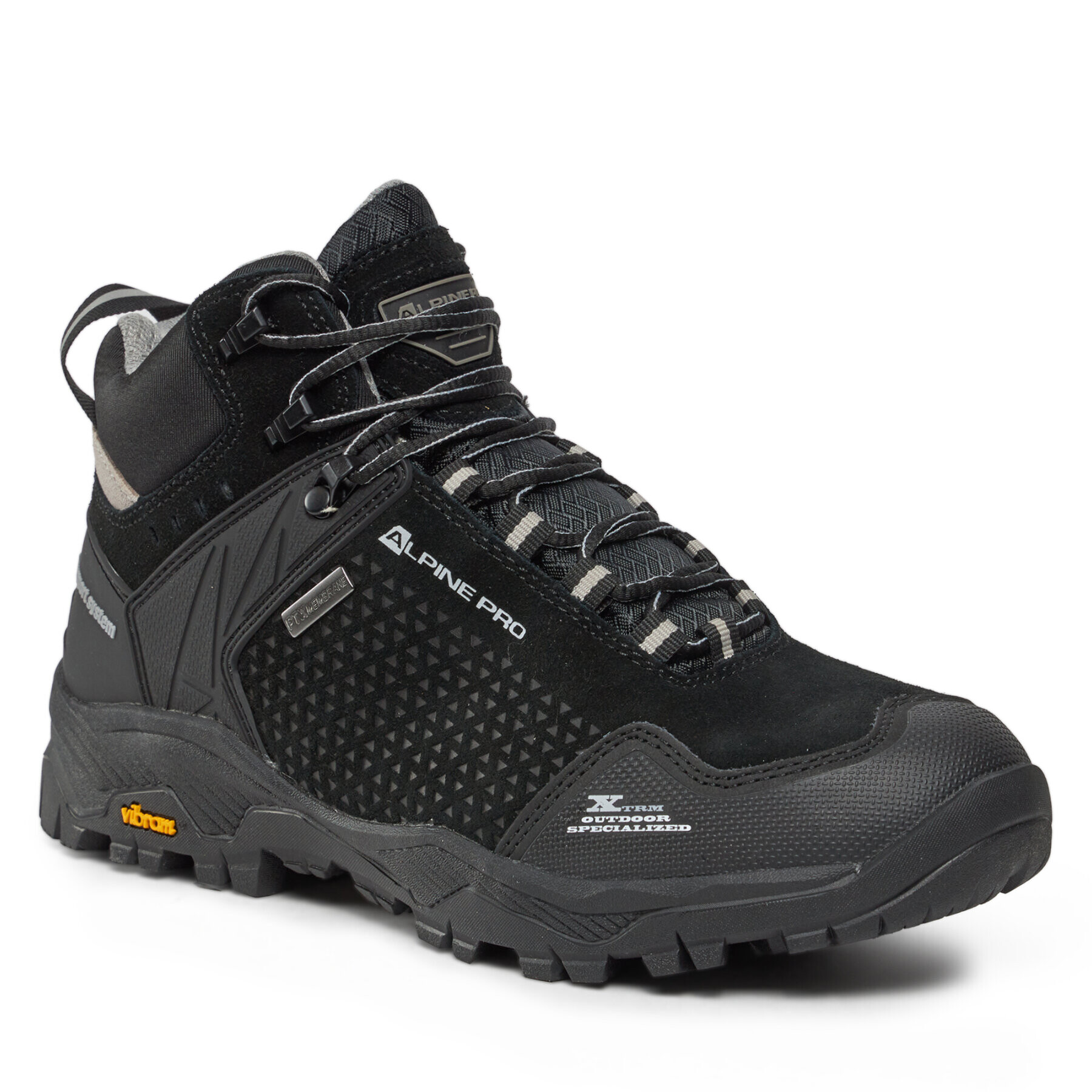 ALPINE PRO Туристически Angoon UBTS189990PL Черен - Pepit.bg