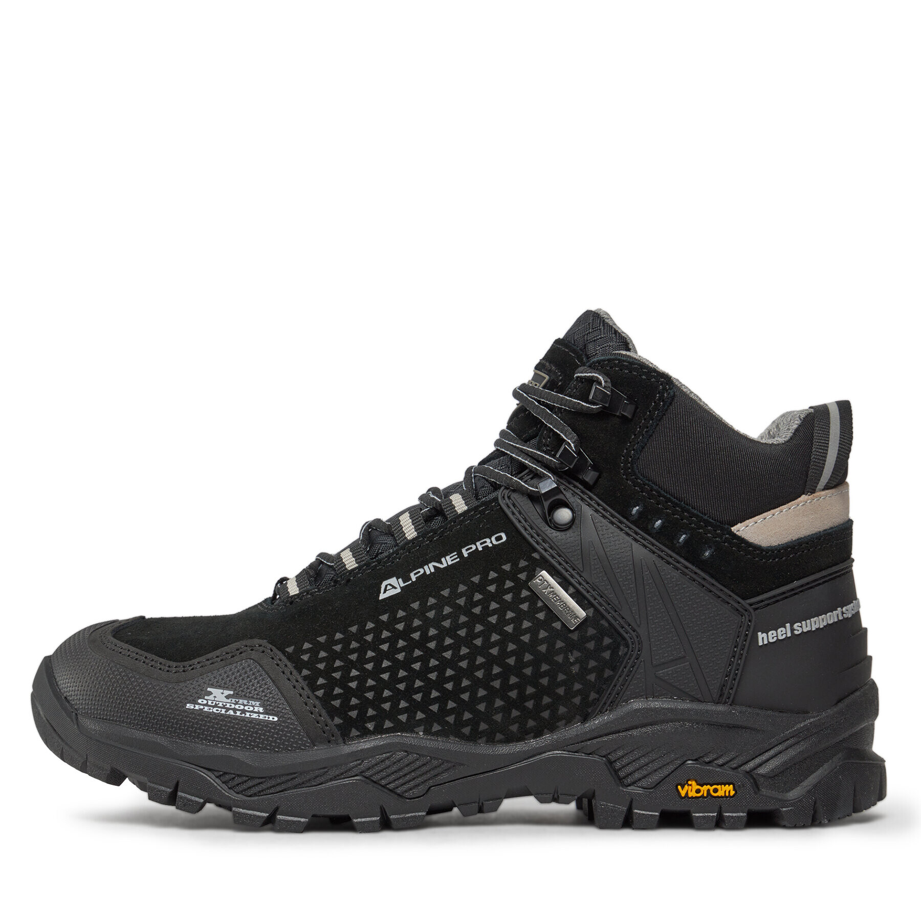 ALPINE PRO Туристически Angoon UBTS189990PL Черен - Pepit.bg