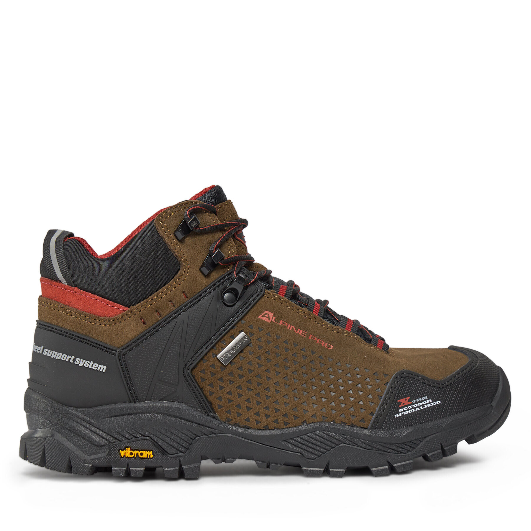 ALPINE PRO Туристически Angoon UBTS189994PL Кафяв - Pepit.bg