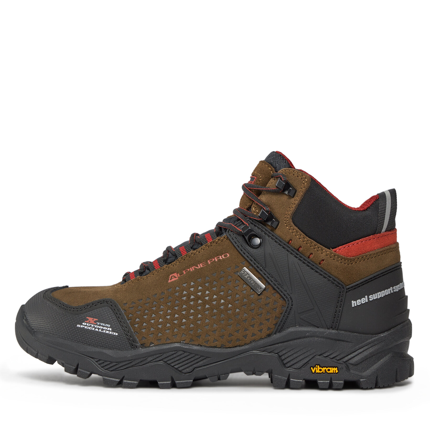 ALPINE PRO Туристически Angoon UBTS189994PL Кафяв - Pepit.bg