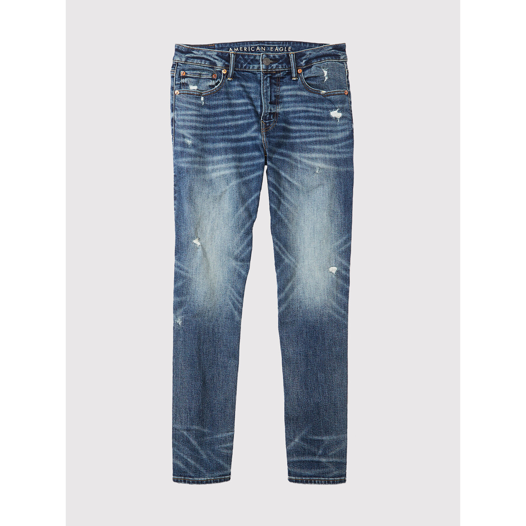 American Eagle Дънки 011-0111-5427 Тъмносин Regular Fit - Pepit.bg