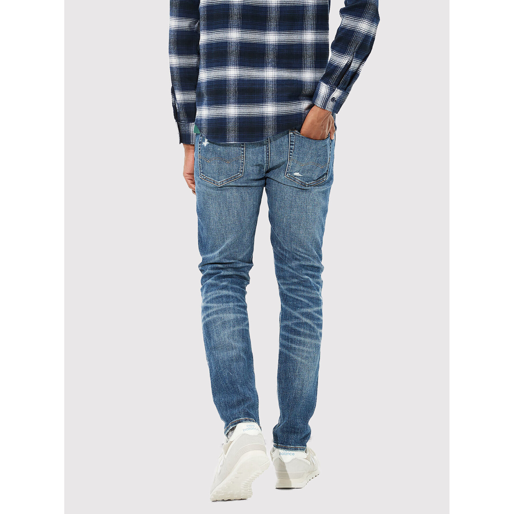 American Eagle Дънки 011-0114-5692 Син Skinny Fit - Pepit.bg