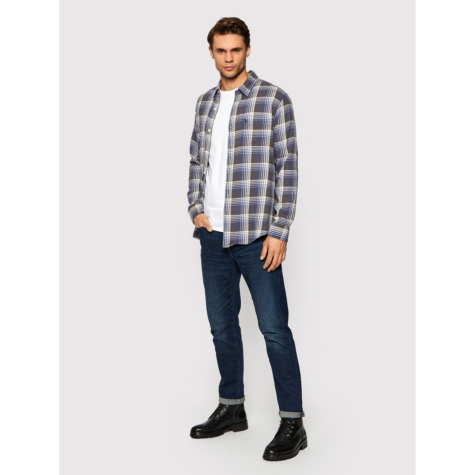 American Eagle Дънки 011-0116-6020 Тъмносин Slim Fit - Pepit.bg