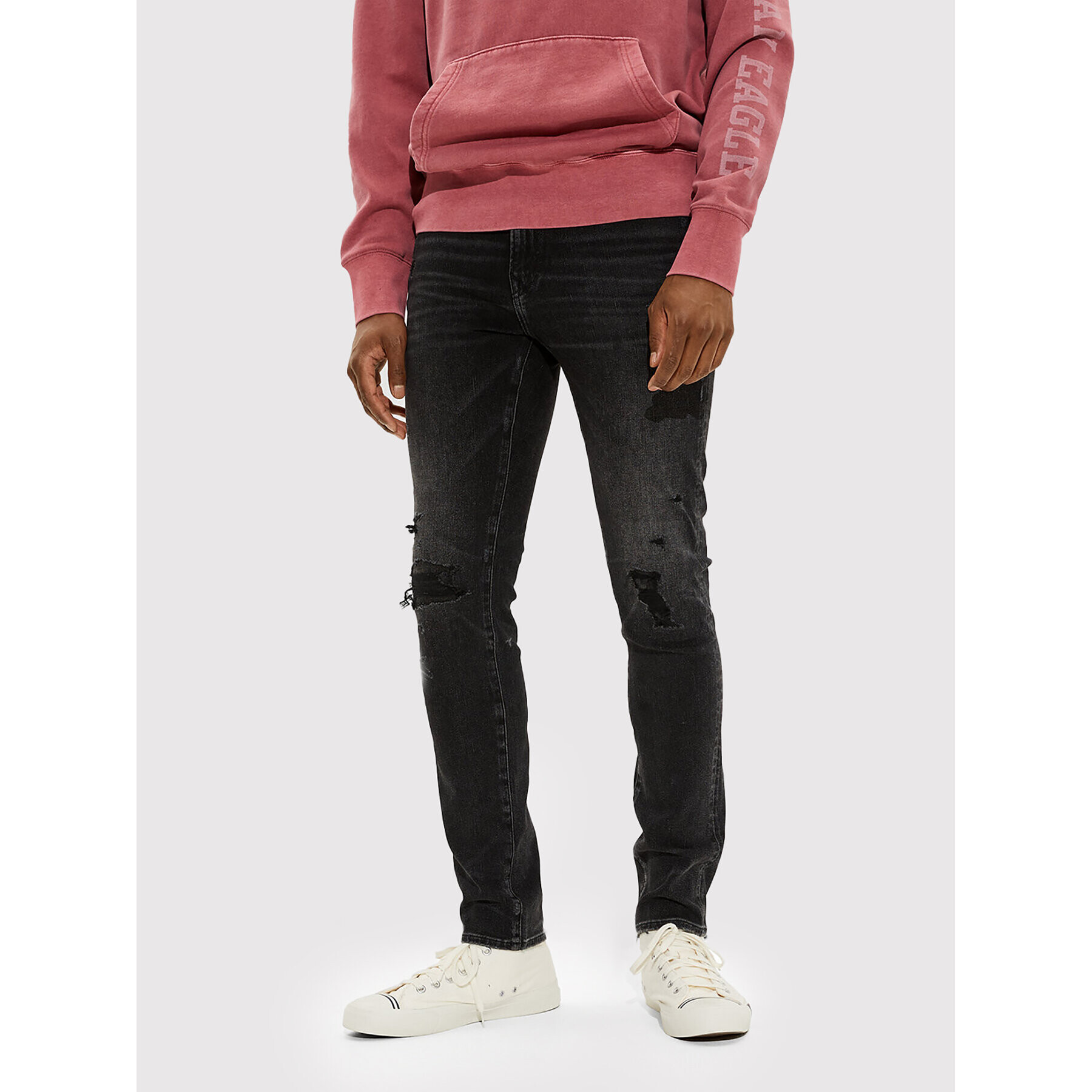 American Eagle Дънки 011-0117-5867 Черен Slim Fit - Pepit.bg