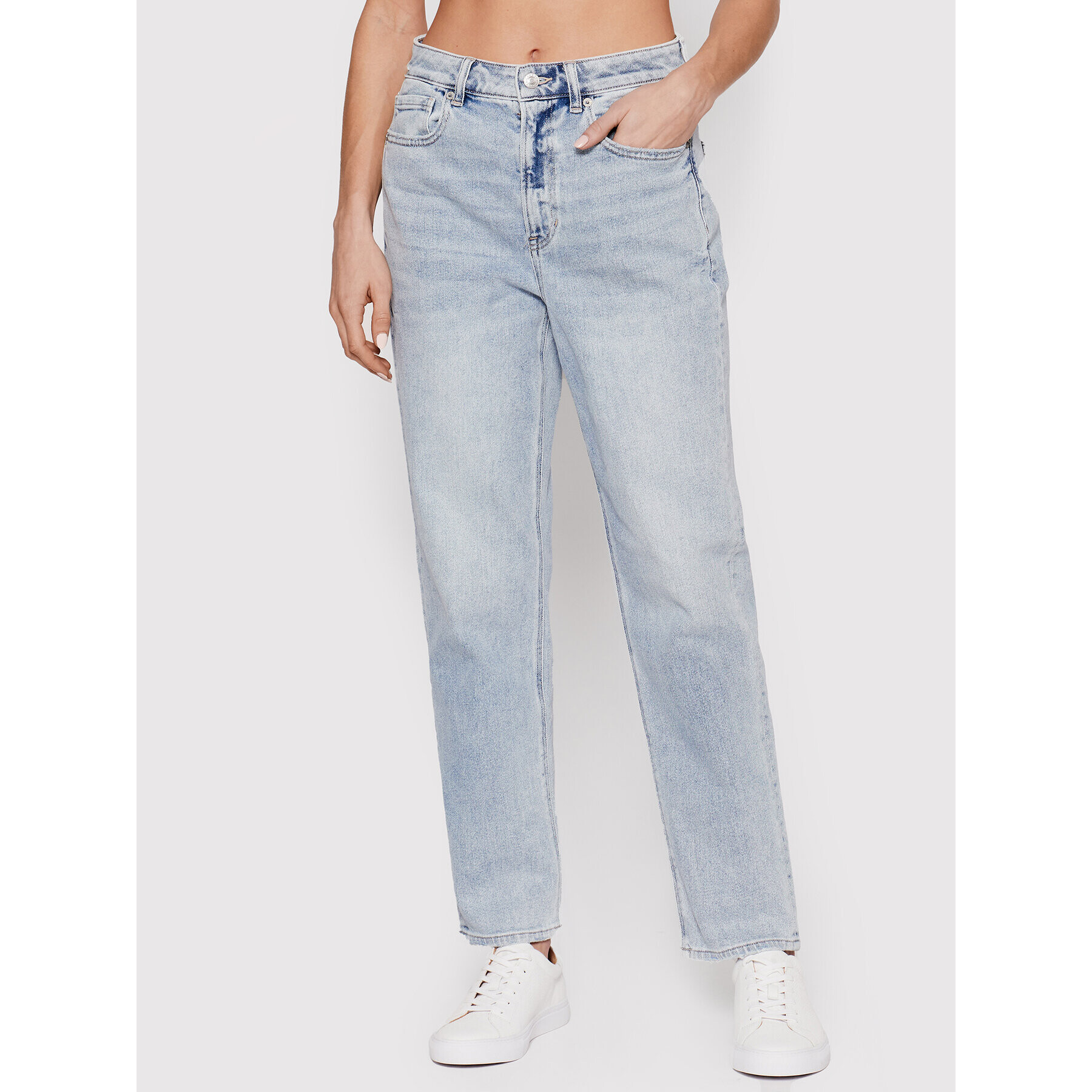 American Eagle Дънки 043-0436-3455 Син Relaxed Fit - Pepit.bg