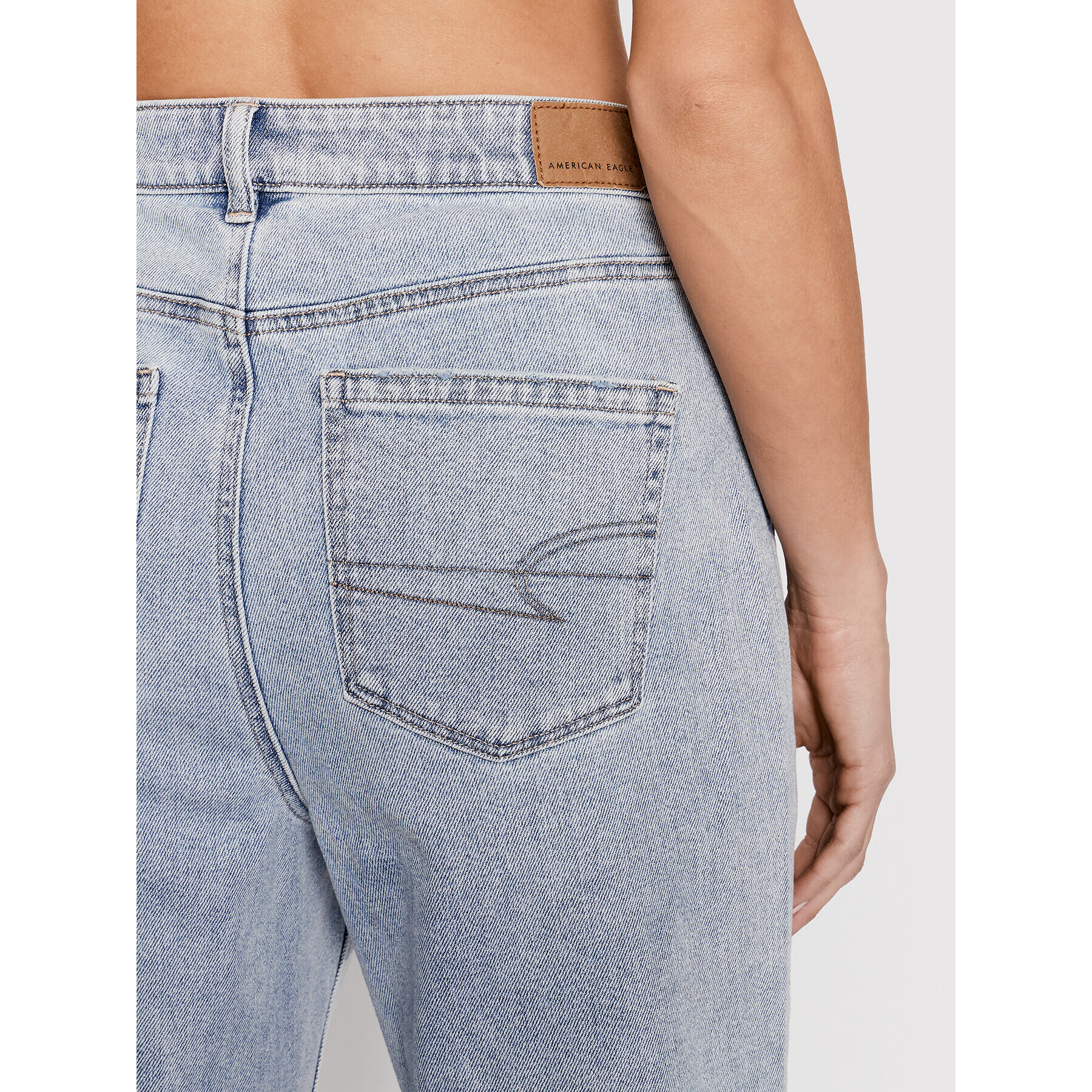 American Eagle Дънки 043-0436-3455 Син Relaxed Fit - Pepit.bg
