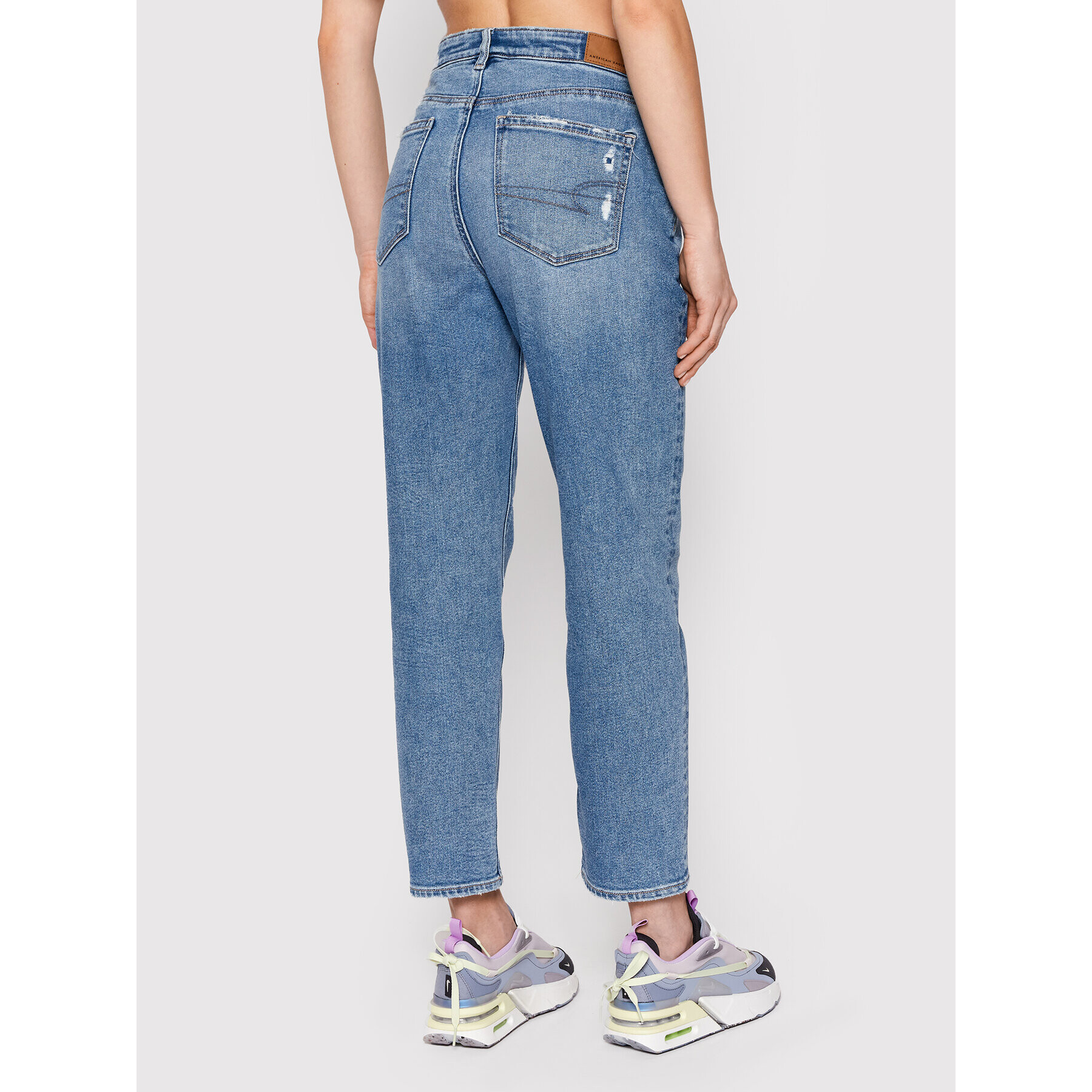 American Eagle Дънки 043-0436-3507 Син Relaxed Fit - Pepit.bg