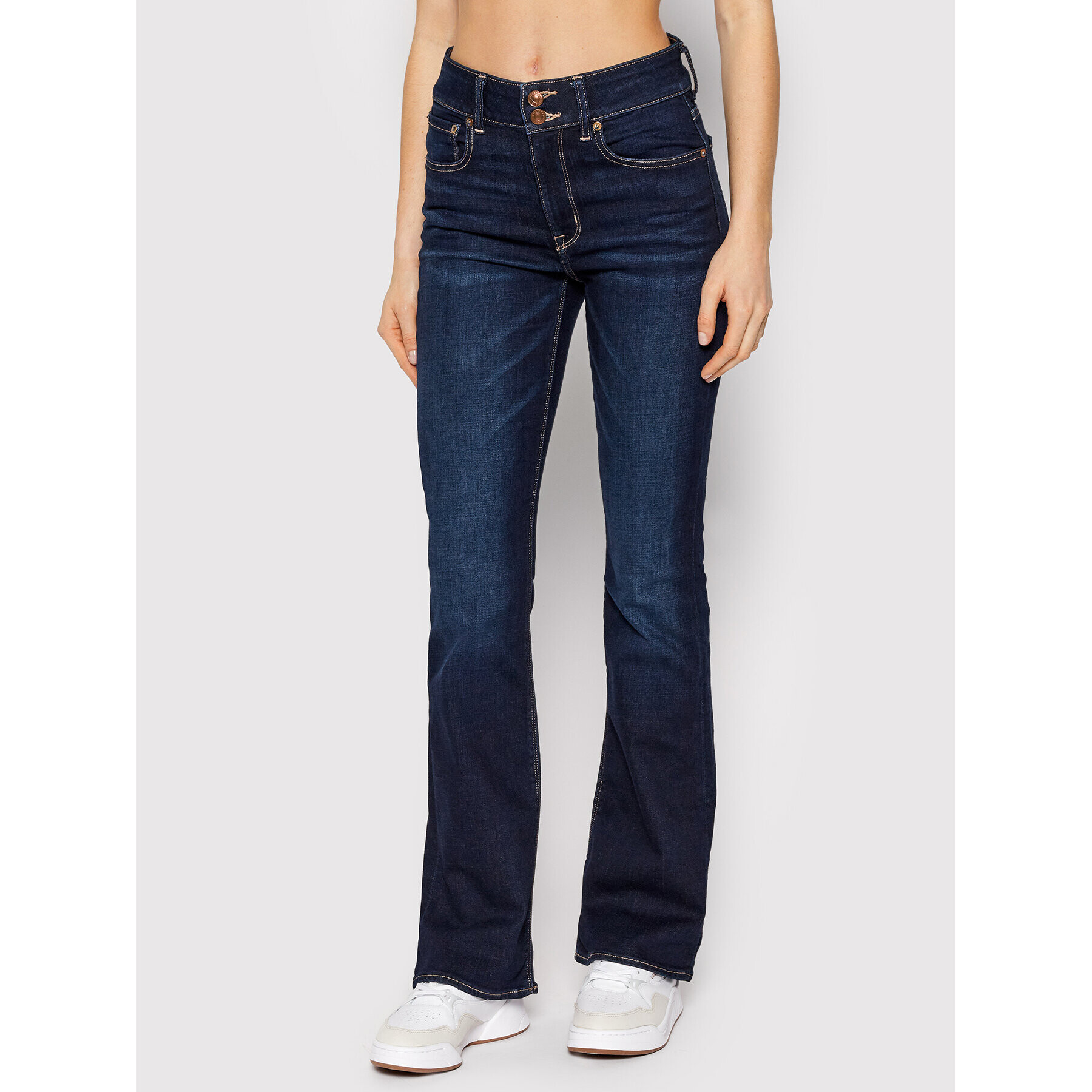 American Eagle Дънки 043-1435-2741 Тъмносин Regular Fit - Pepit.bg
