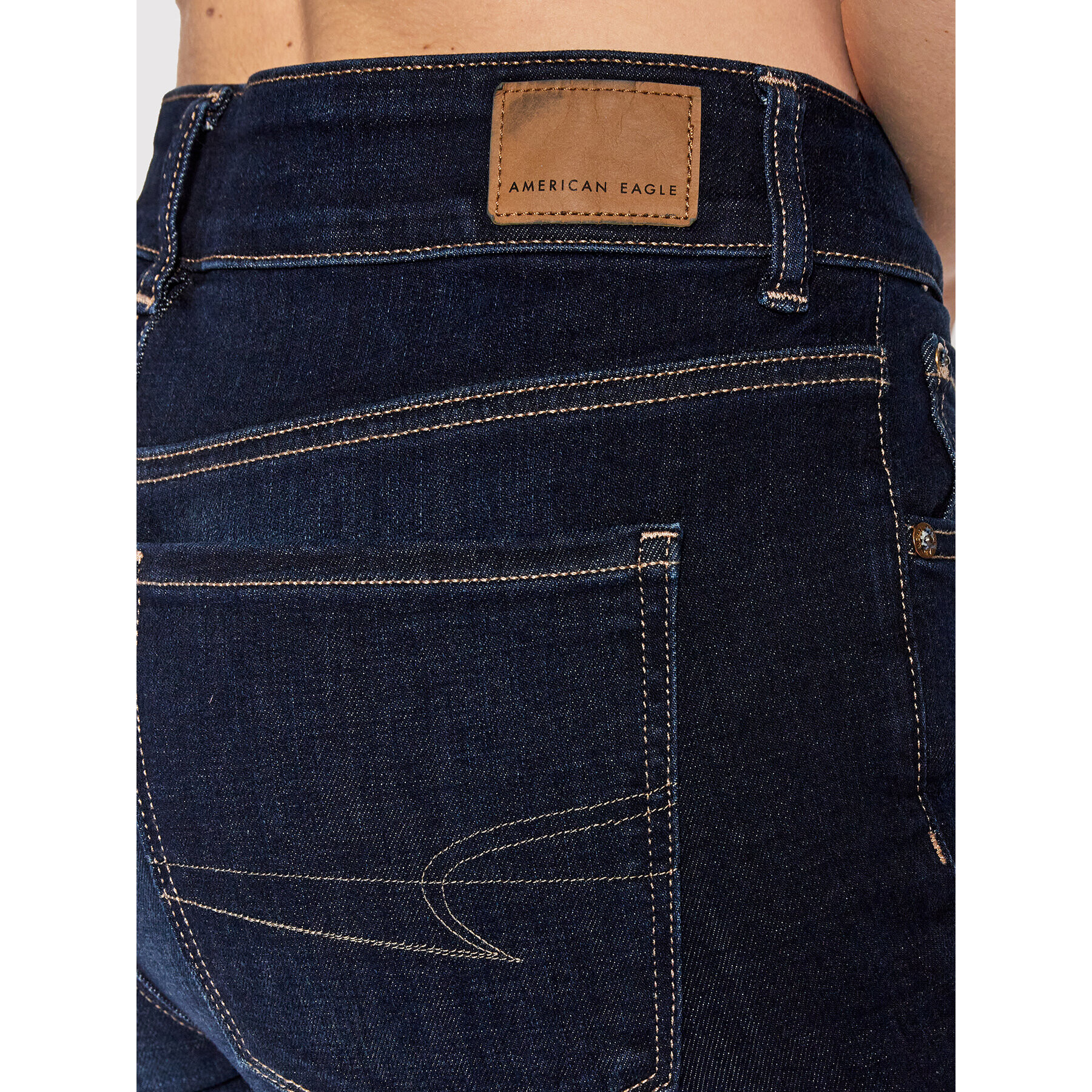 American Eagle Дънки 043-1435-2741 Тъмносин Regular Fit - Pepit.bg