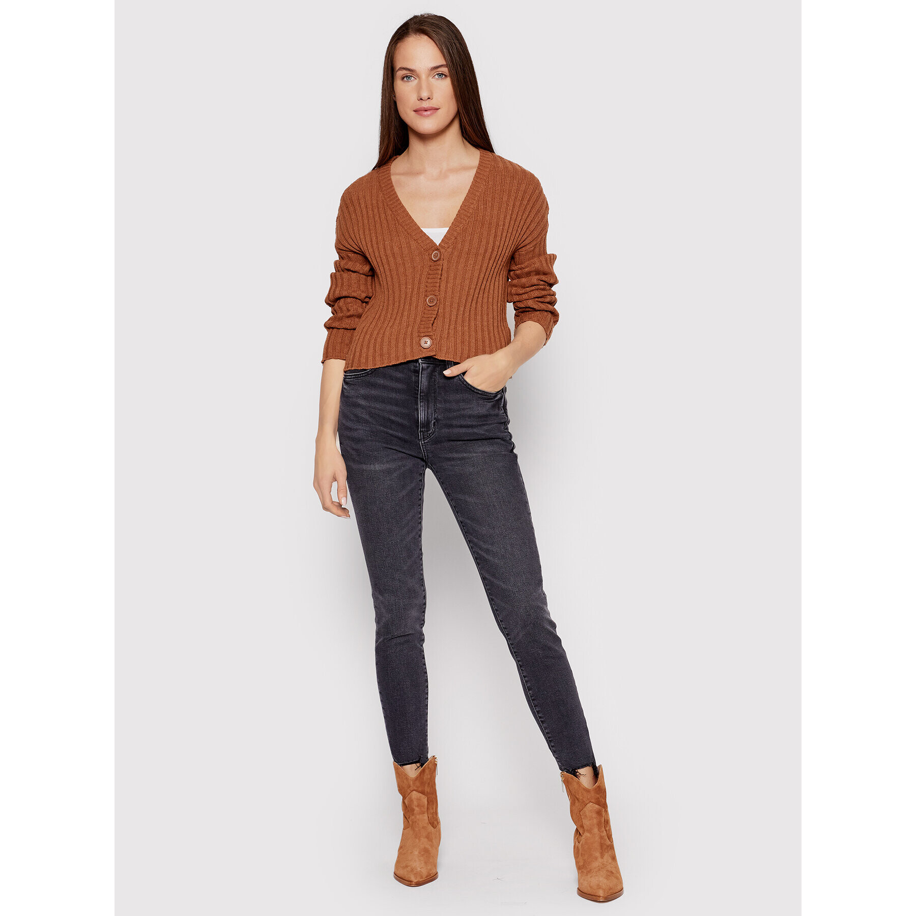 American Eagle Дънки 043-3435-2680 Сив Slim Fit - Pepit.bg