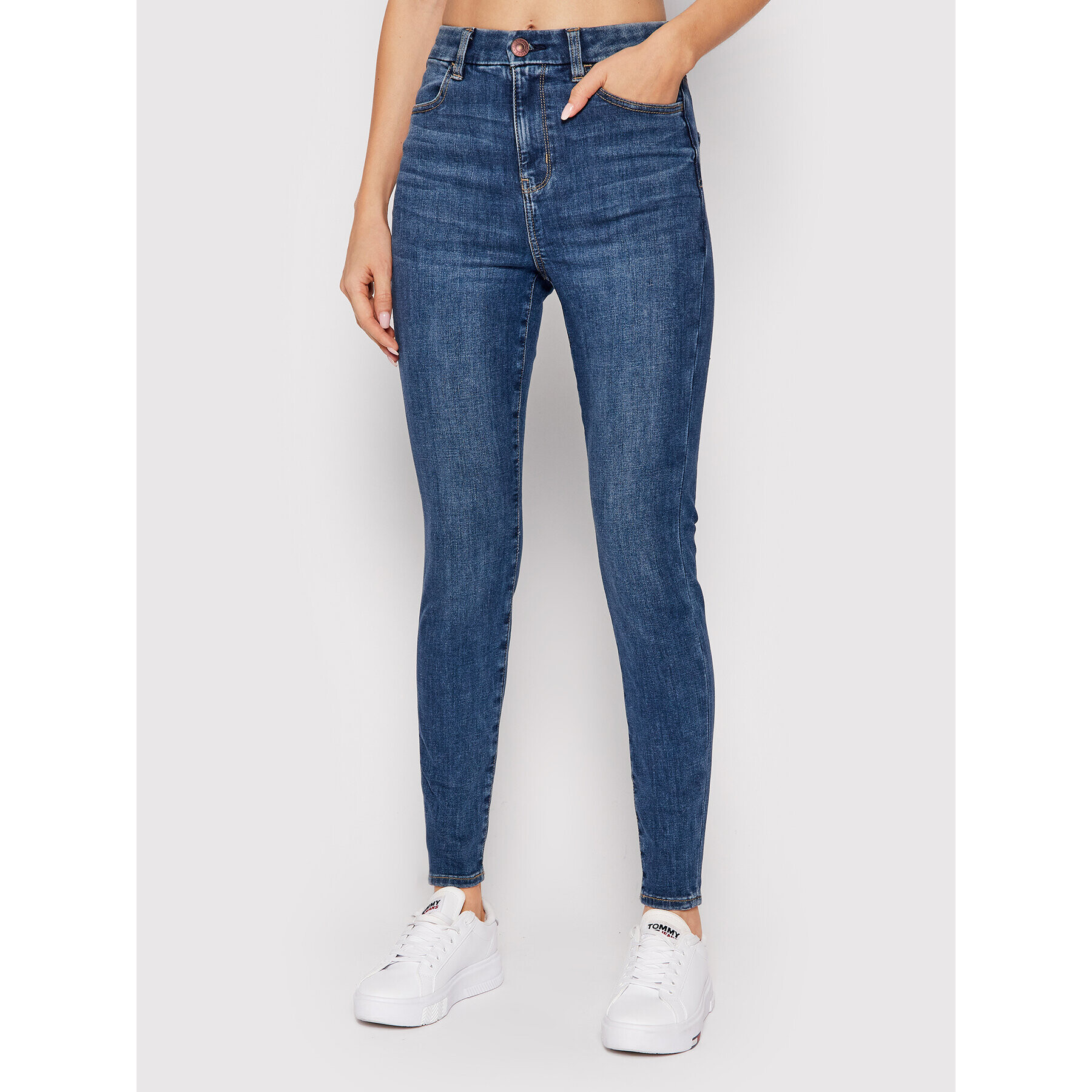 American Eagle Дънки 043-3439-3522 Тъмносин Slim Fit - Pepit.bg