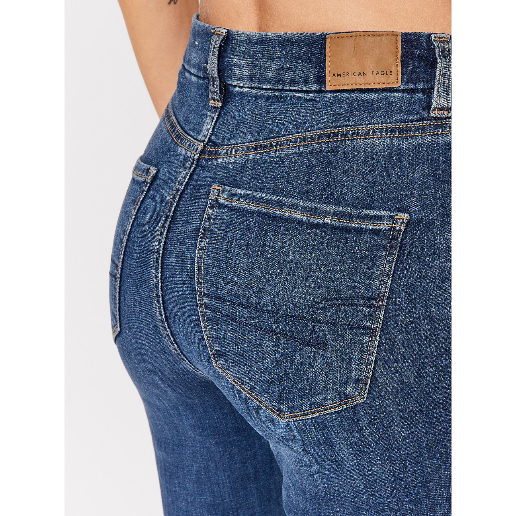 American Eagle Дънки 043-3439-3522 Тъмносин Slim Fit - Pepit.bg