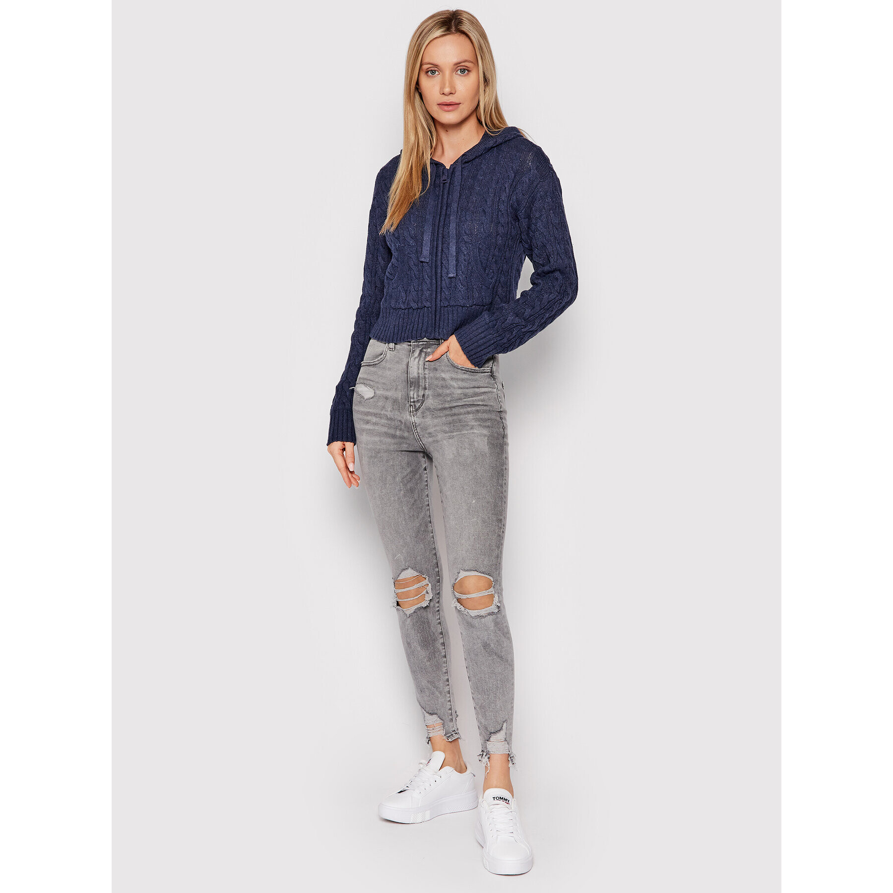 American Eagle Дънки 043-4431-3539 Сив Jegging Fit - Pepit.bg