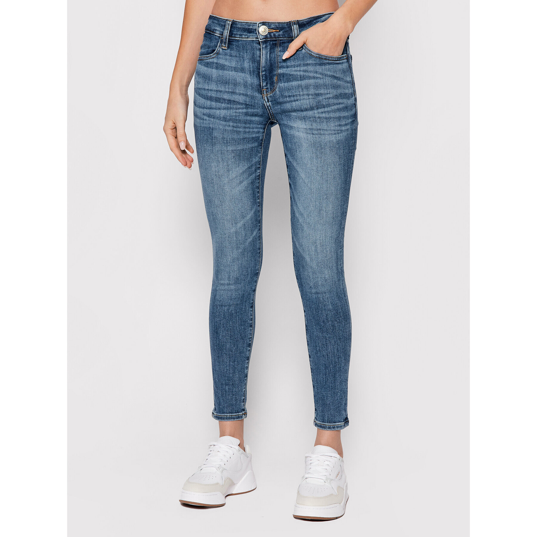 American Eagle Дънки джегингс 043-0431-2875 Син Regular Fit - Pepit.bg