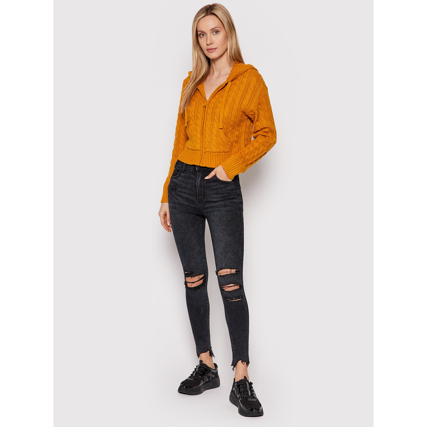 American Eagle Дънки джегингс 043-2433-3145 Черен Slim Fit - Pepit.bg