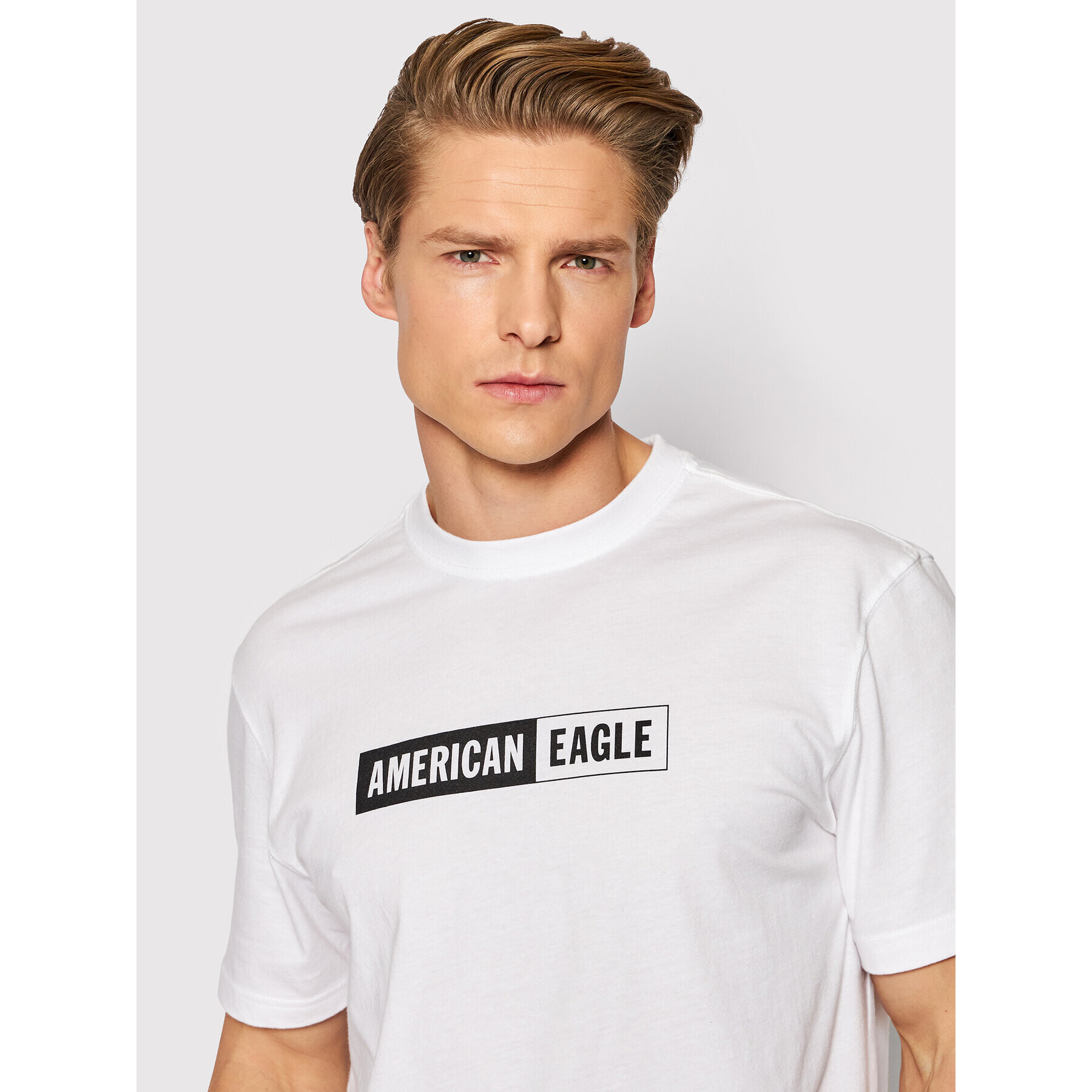 American Eagle Комплект 3 тишърти 016-0181-5368 Цветен Standard Fit - Pepit.bg