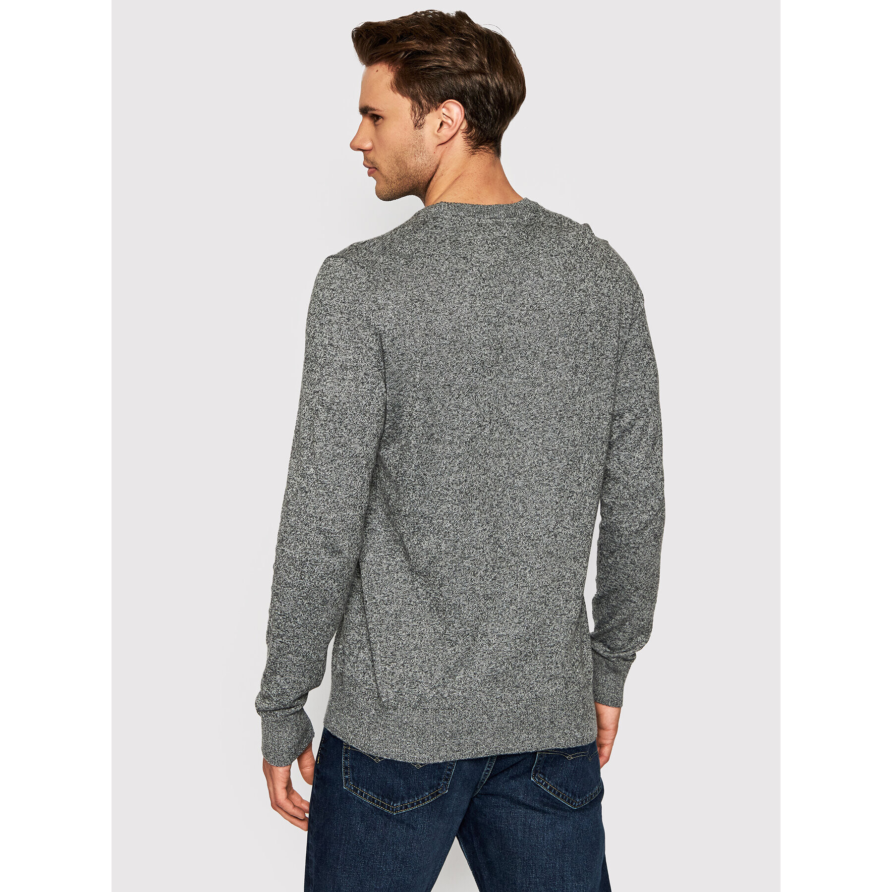 American Eagle Пуловер 014-1142-1702 Сив Regular Fit - Pepit.bg