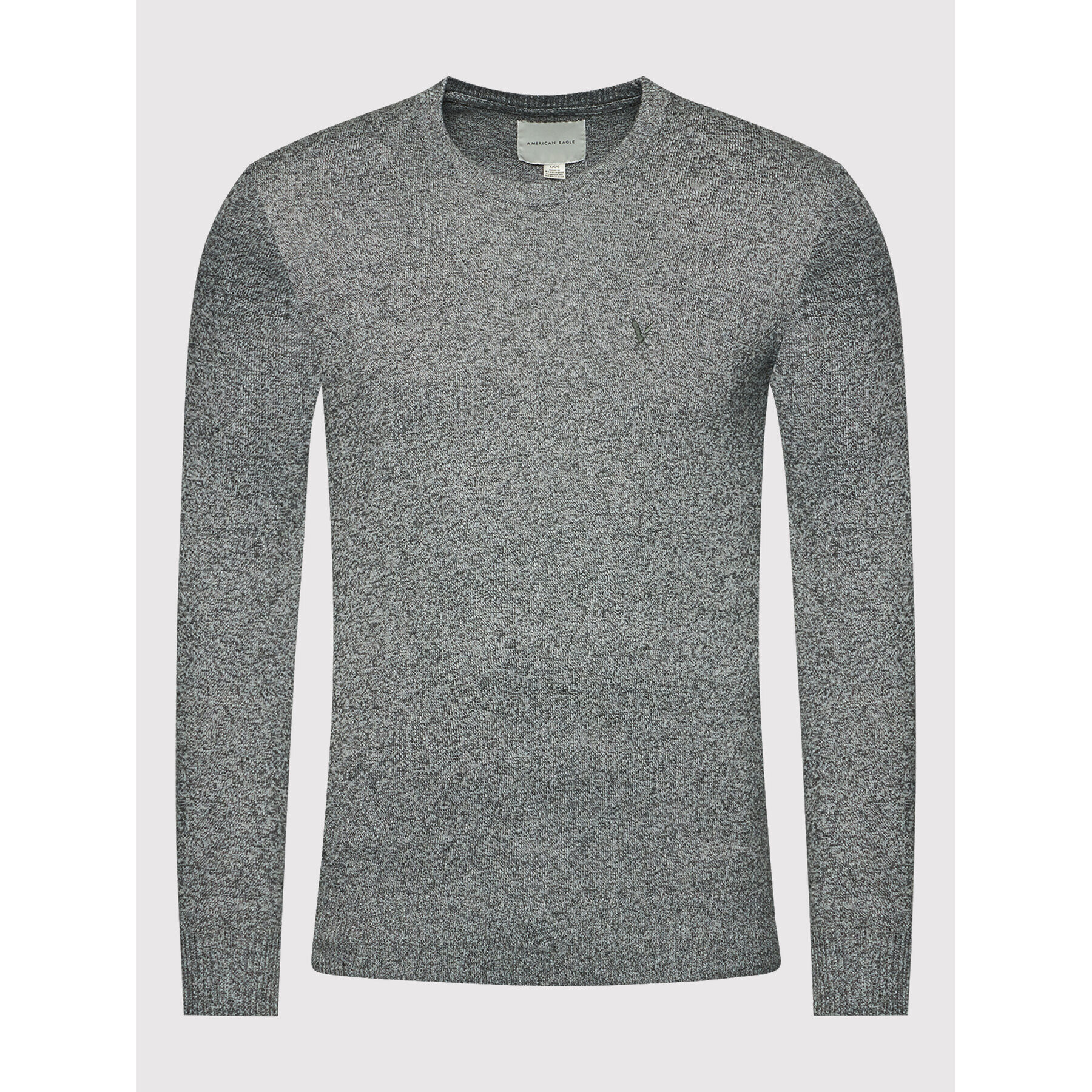 American Eagle Пуловер 014-1142-1702 Сив Regular Fit - Pepit.bg