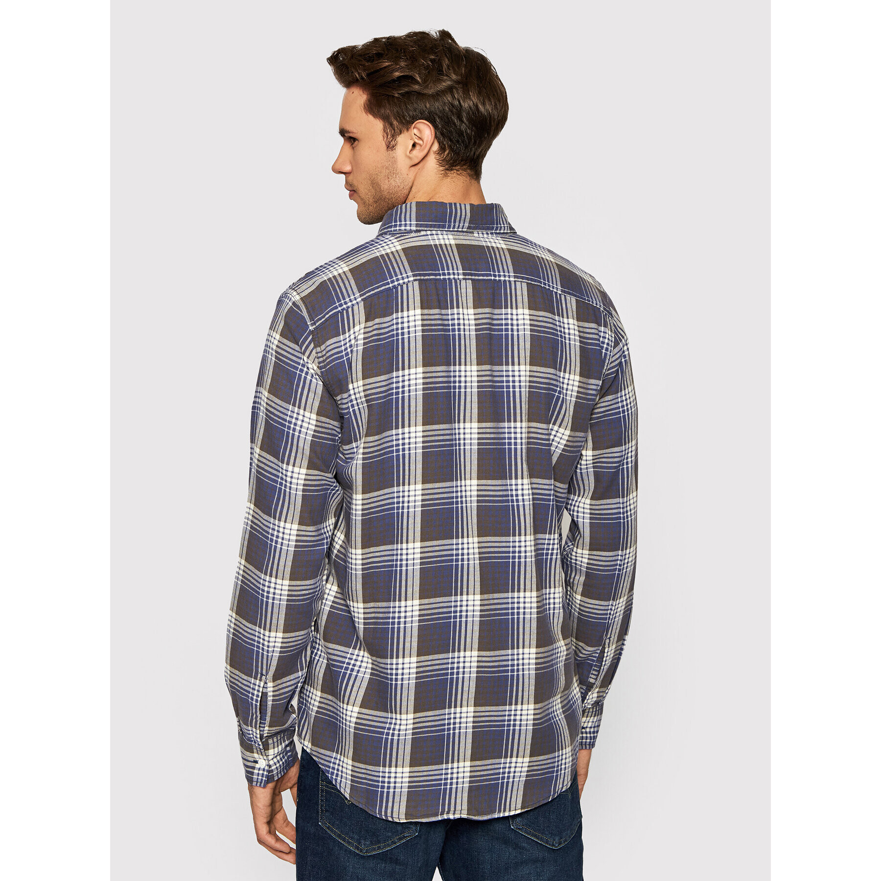 American Eagle Риза 015-0153-2179 Цветен Slim Fit - Pepit.bg