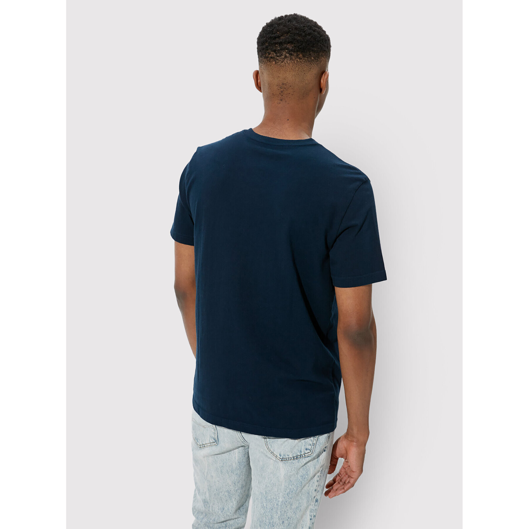 American Eagle Тишърт 017-1177-1541 Тъмносин Standard Fit - Pepit.bg