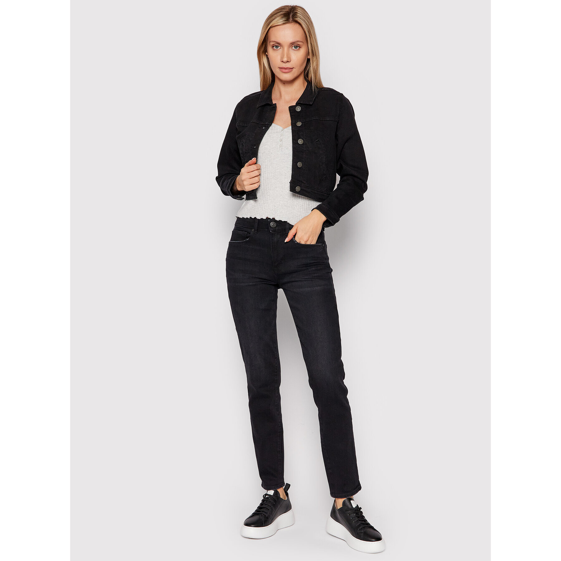 American Eagle Тишърт 037-2372-7760 Сив Regular Fit - Pepit.bg