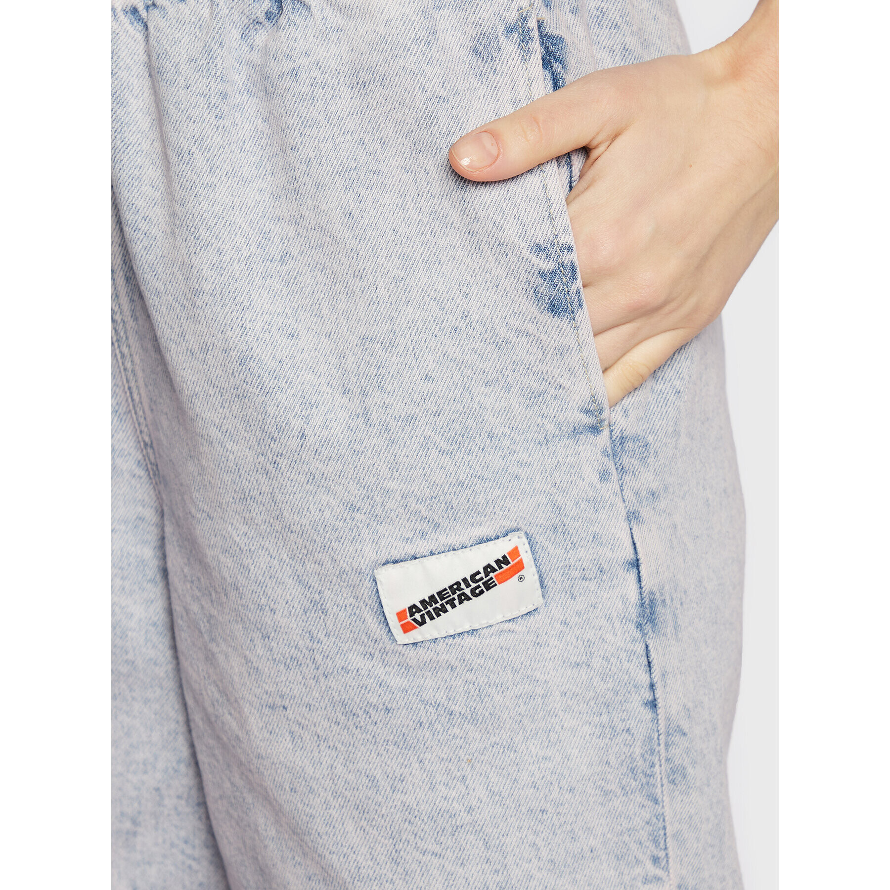 American Vintage Дънки Joybird JOY11GH22 Син Relaxed Fit - Pepit.bg