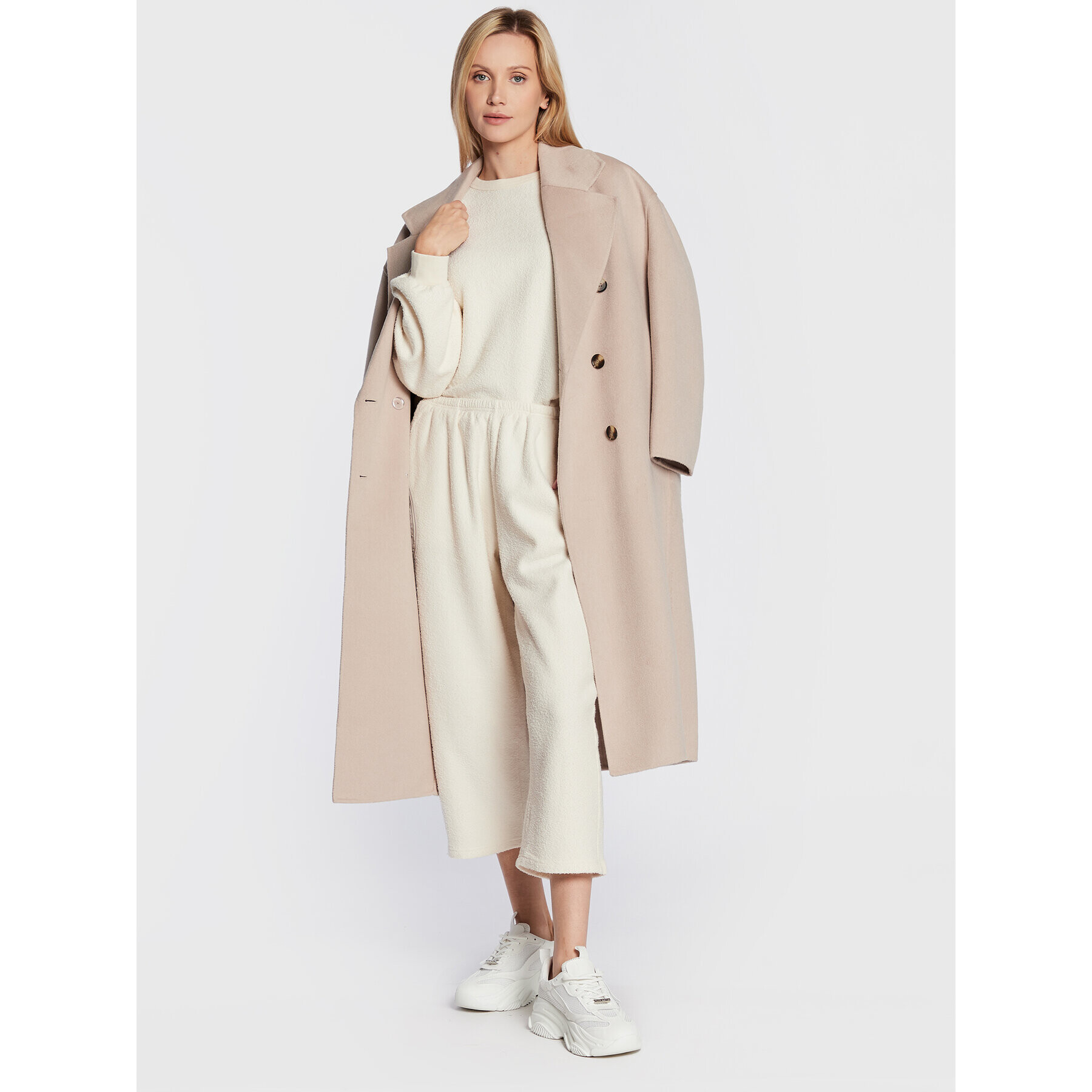 American Vintage Суитшърт Bobypark BOBY03AH22 Бежов Relaxed Fit - Pepit.bg