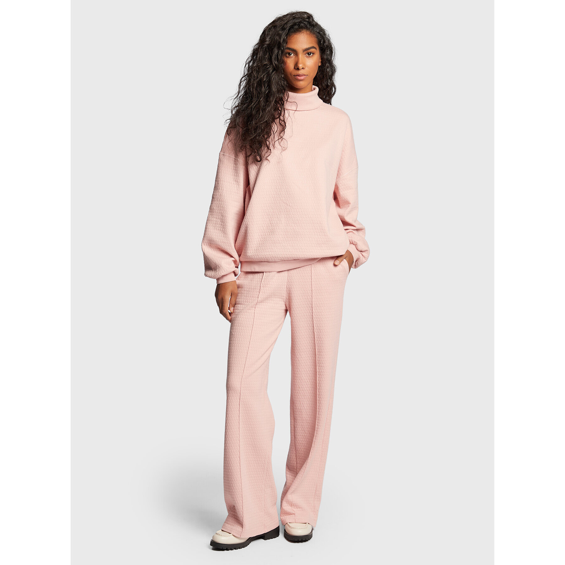 American Vintage Суитшърт Ellan ELLA03AH22 Розов Regular Fit - Pepit.bg