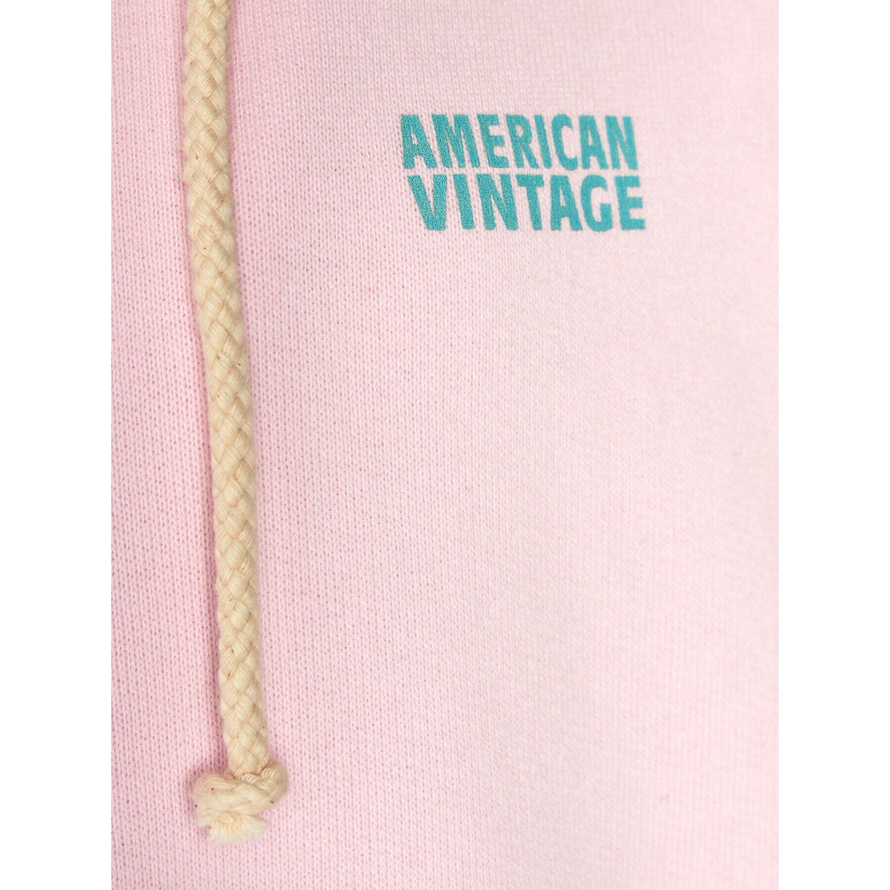 American Vintage Суитшърт Izubird IZU03EE24 Розов Regular Fit - Pepit.bg