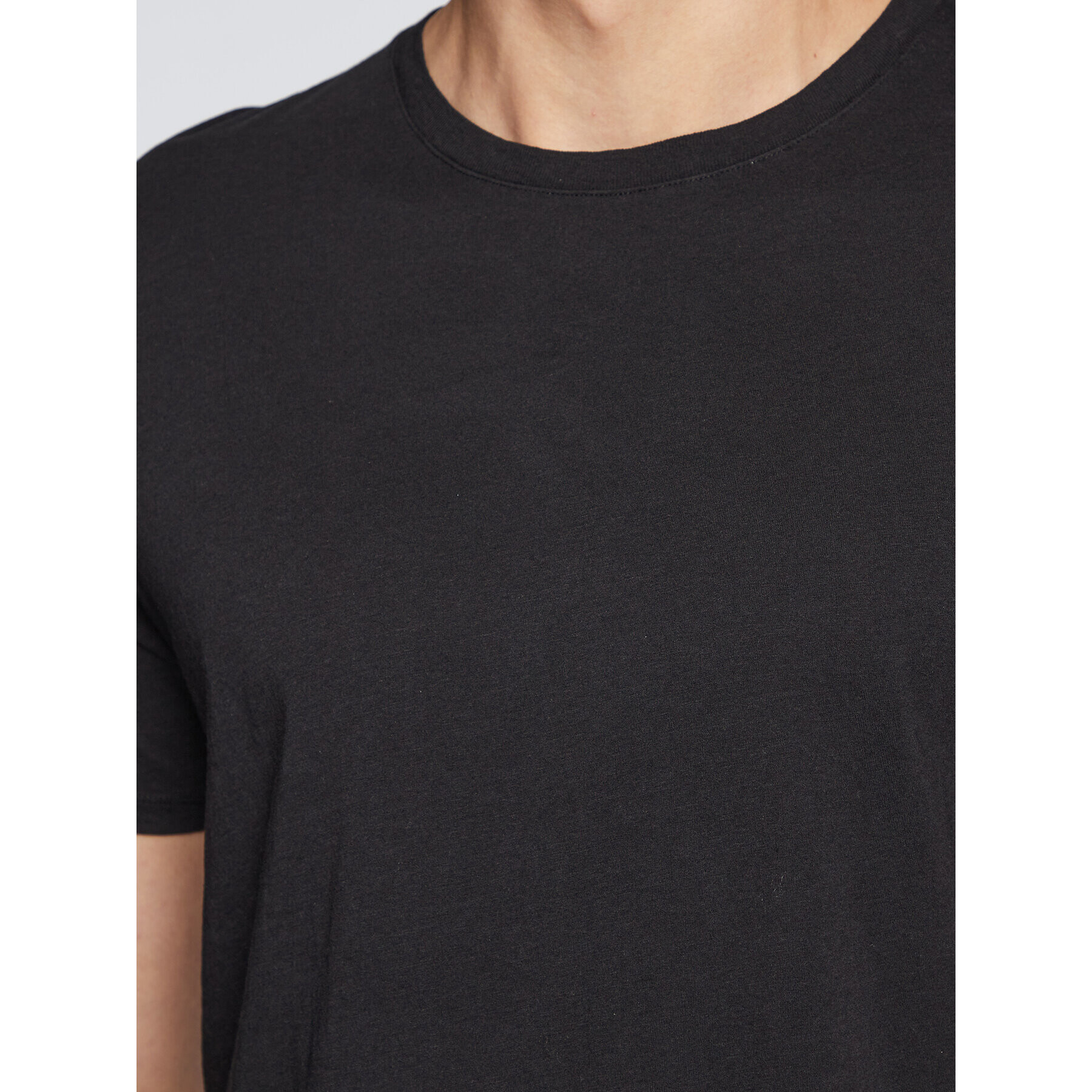 American Vintage Тишърт Decatur MDEC1H22 Черен Regular Fit - Pepit.bg