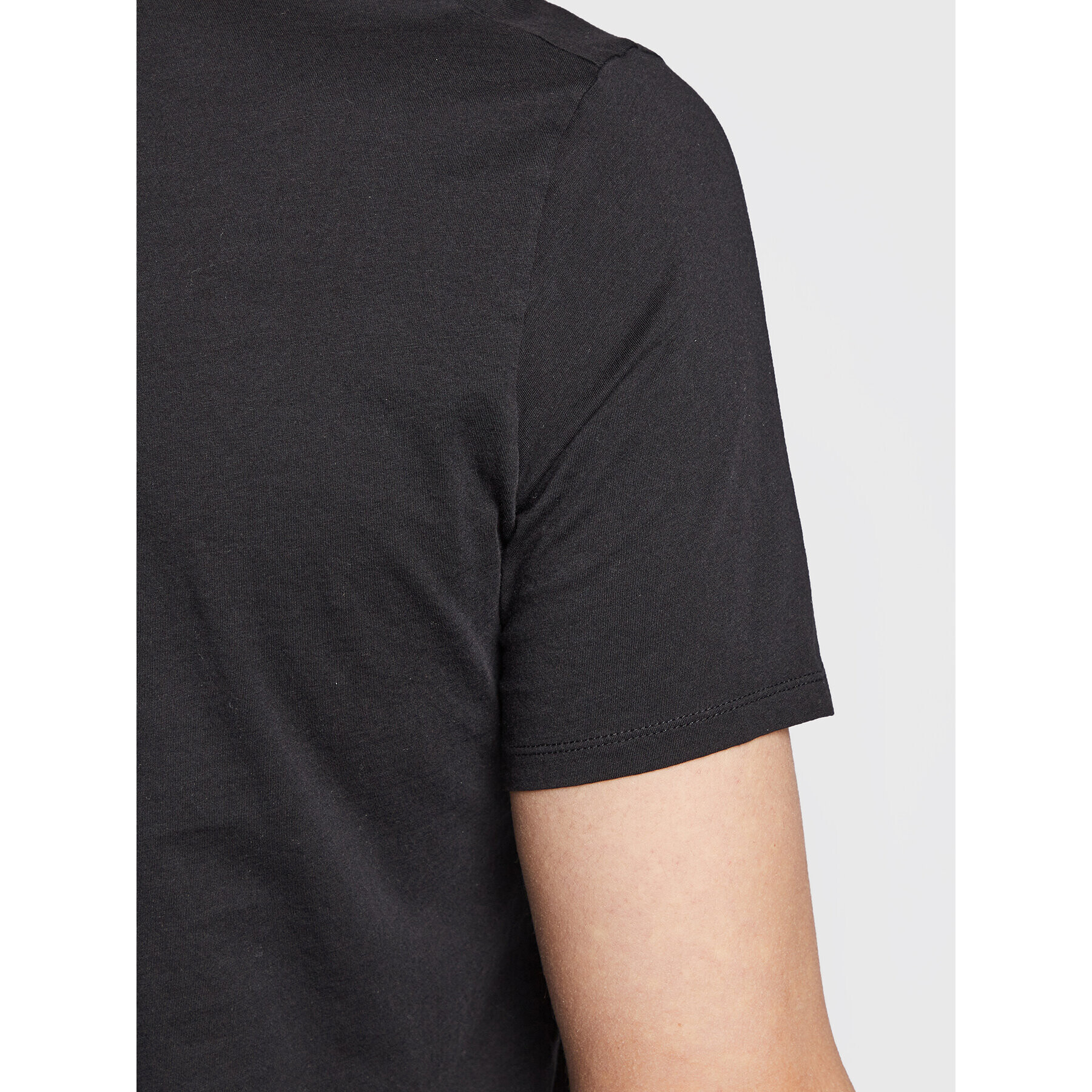 American Vintage Тишърт Decatur MDEC1H22 Черен Regular Fit - Pepit.bg