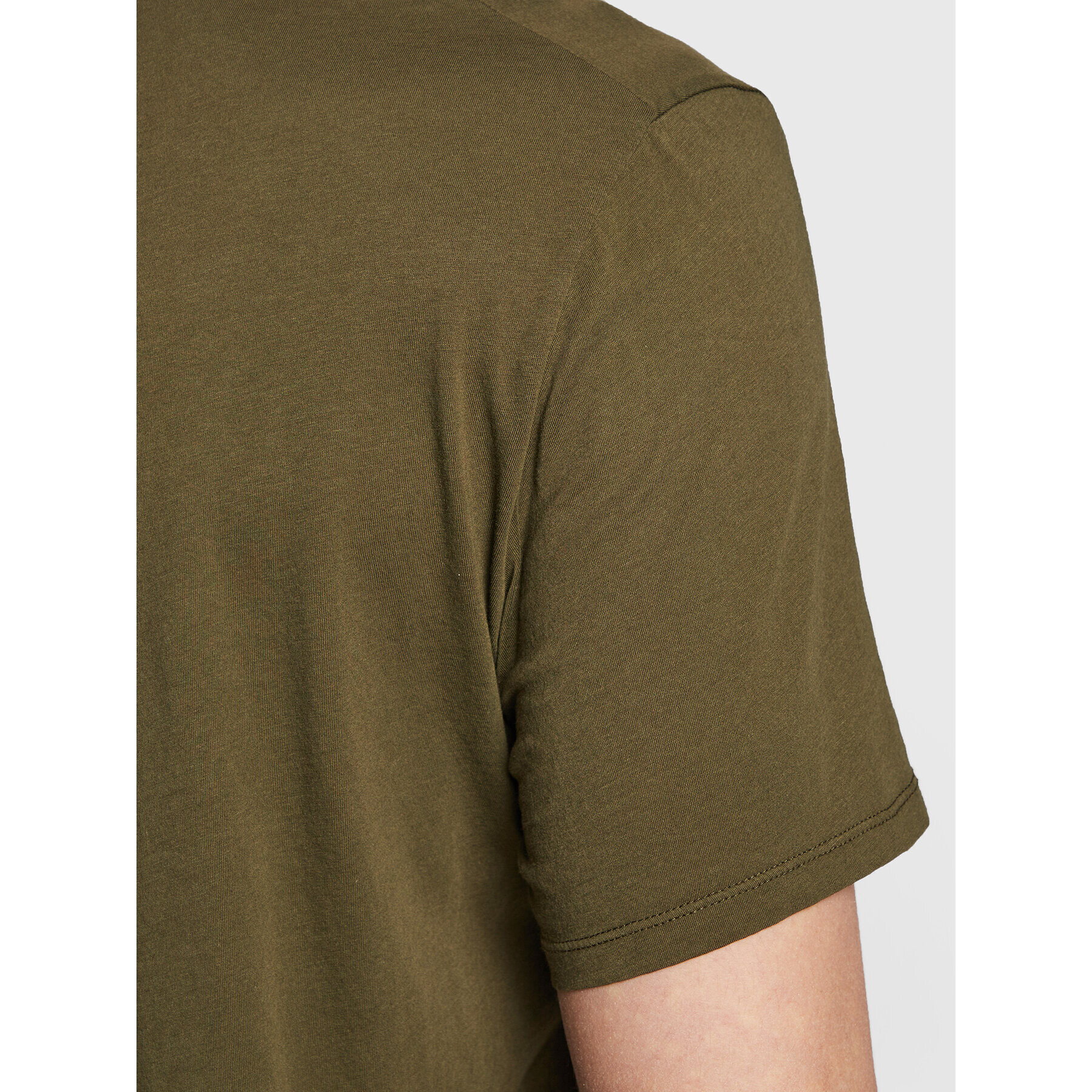 American Vintage Тишърт Decatur MDEC1H22 Зелен Regular Fit - Pepit.bg