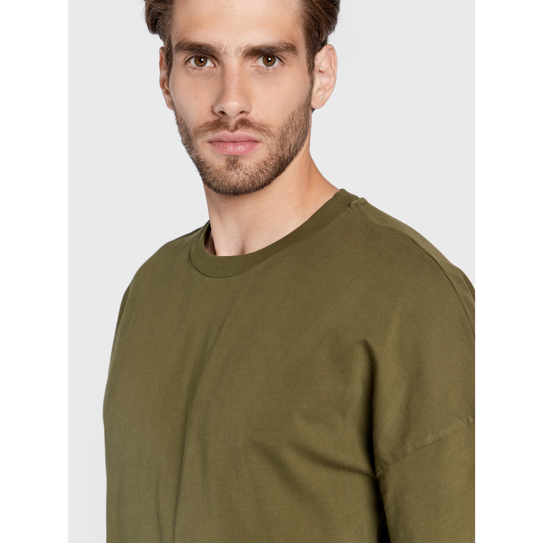 American Vintage Тишърт MFIZ02AH22 Зелен Regular Fit - Pepit.bg