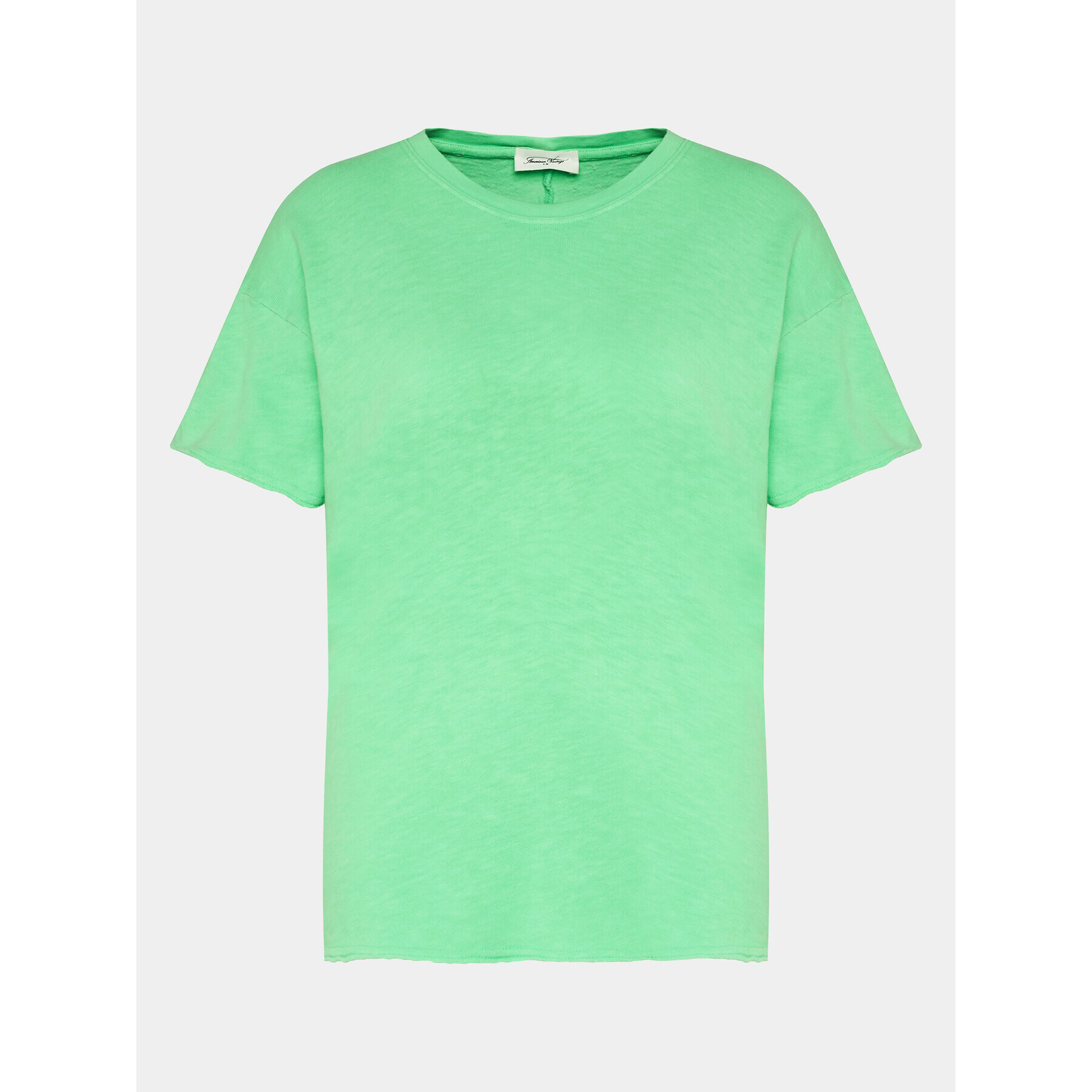 American Vintage Тишърт Sonoma SON02FGE24 Зелен Regular Fit - Pepit.bg