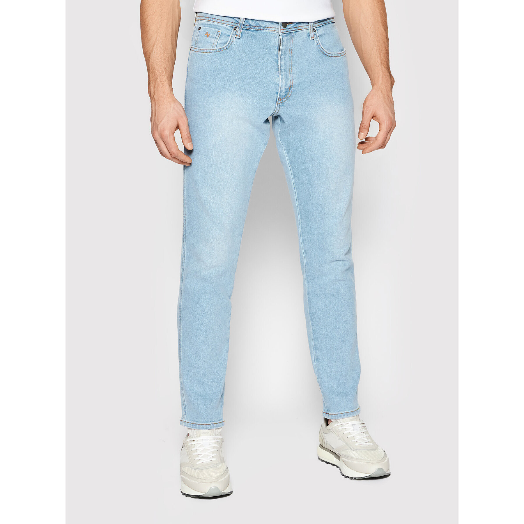 Americanos Дънки Austin Син Slim Leg - Pepit.bg