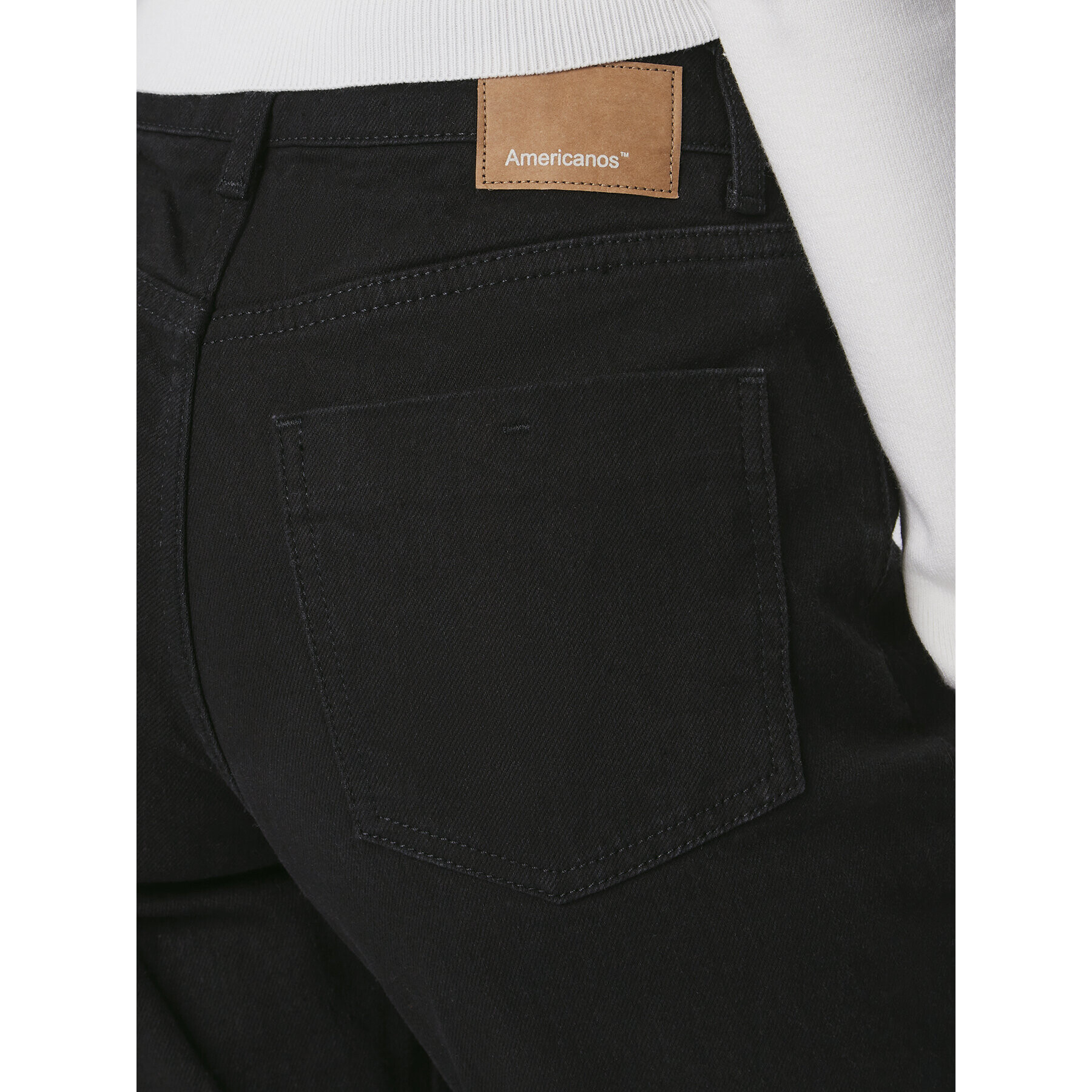 Americanos Дънки Boston Черен Slim Fit - Pepit.bg