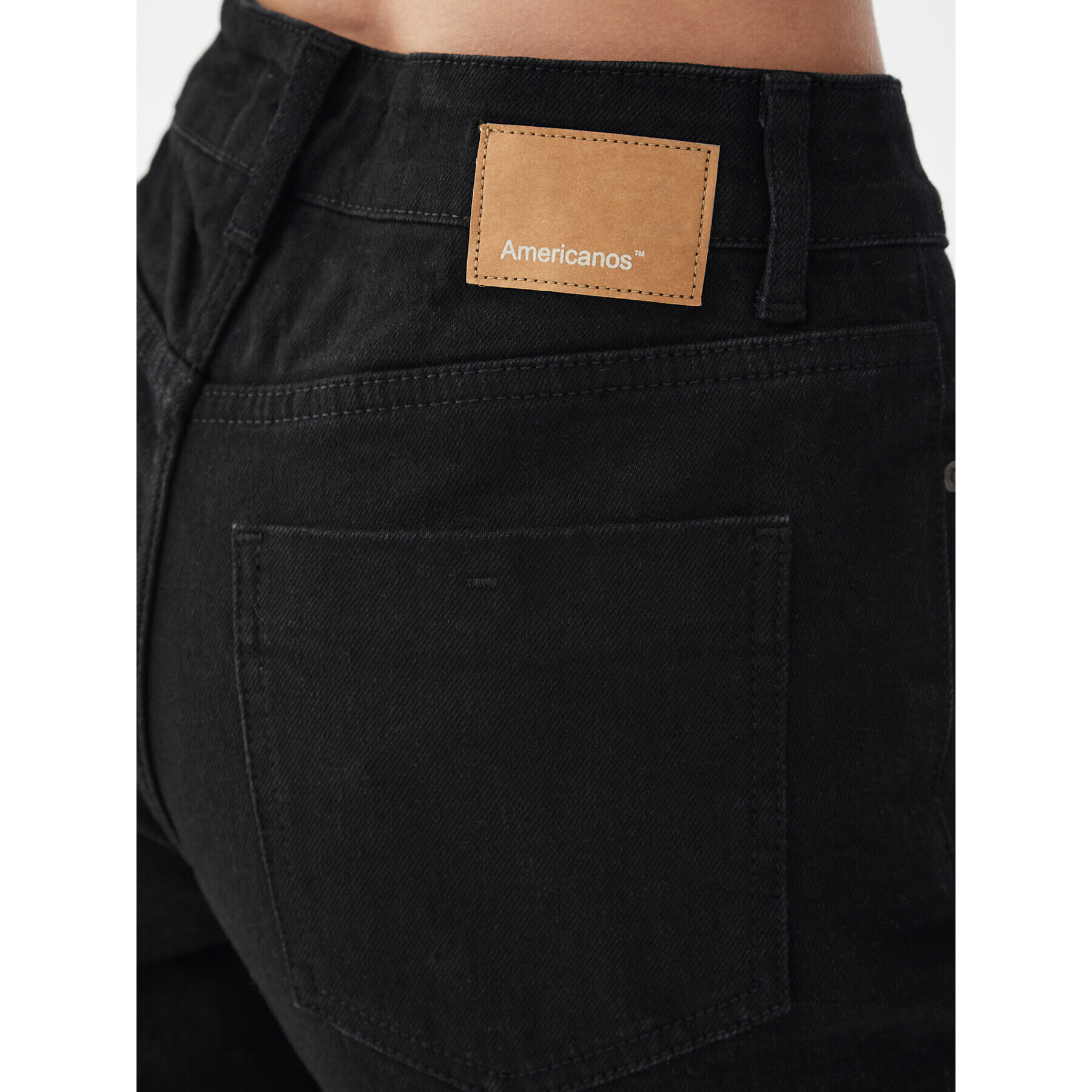 Americanos Дънки Boston Черен Slim Fit - Pepit.bg