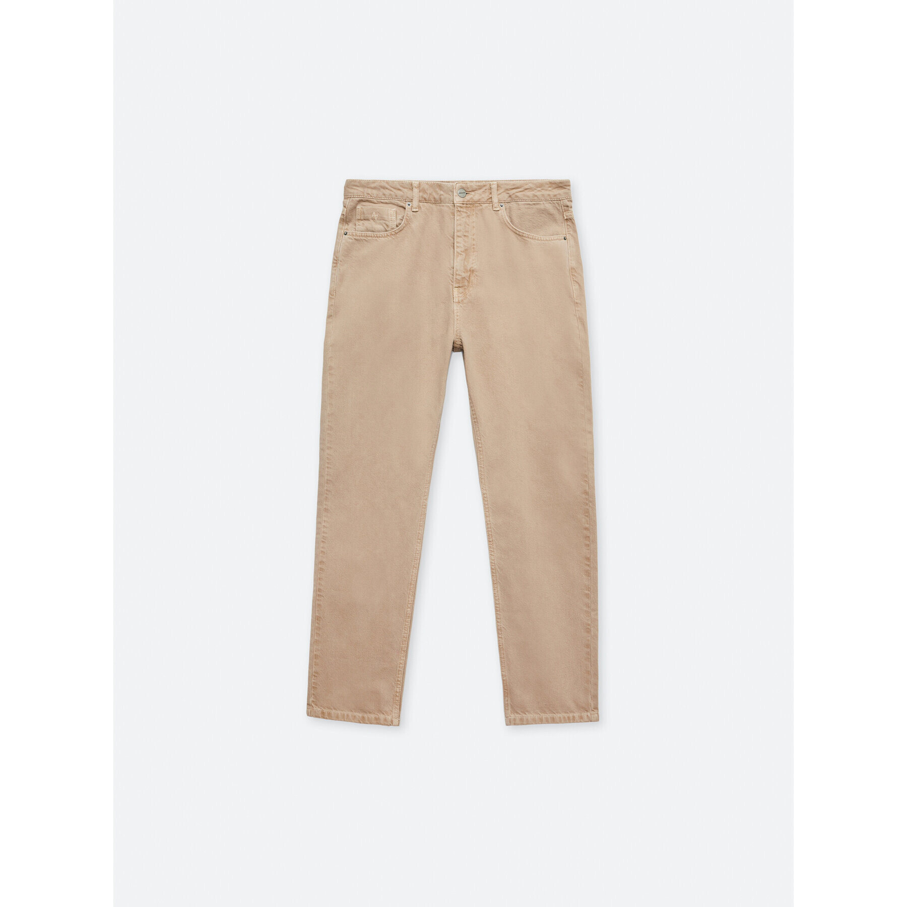Americanos Дънки Montevideo Бежов Tapered Leg - Pepit.bg