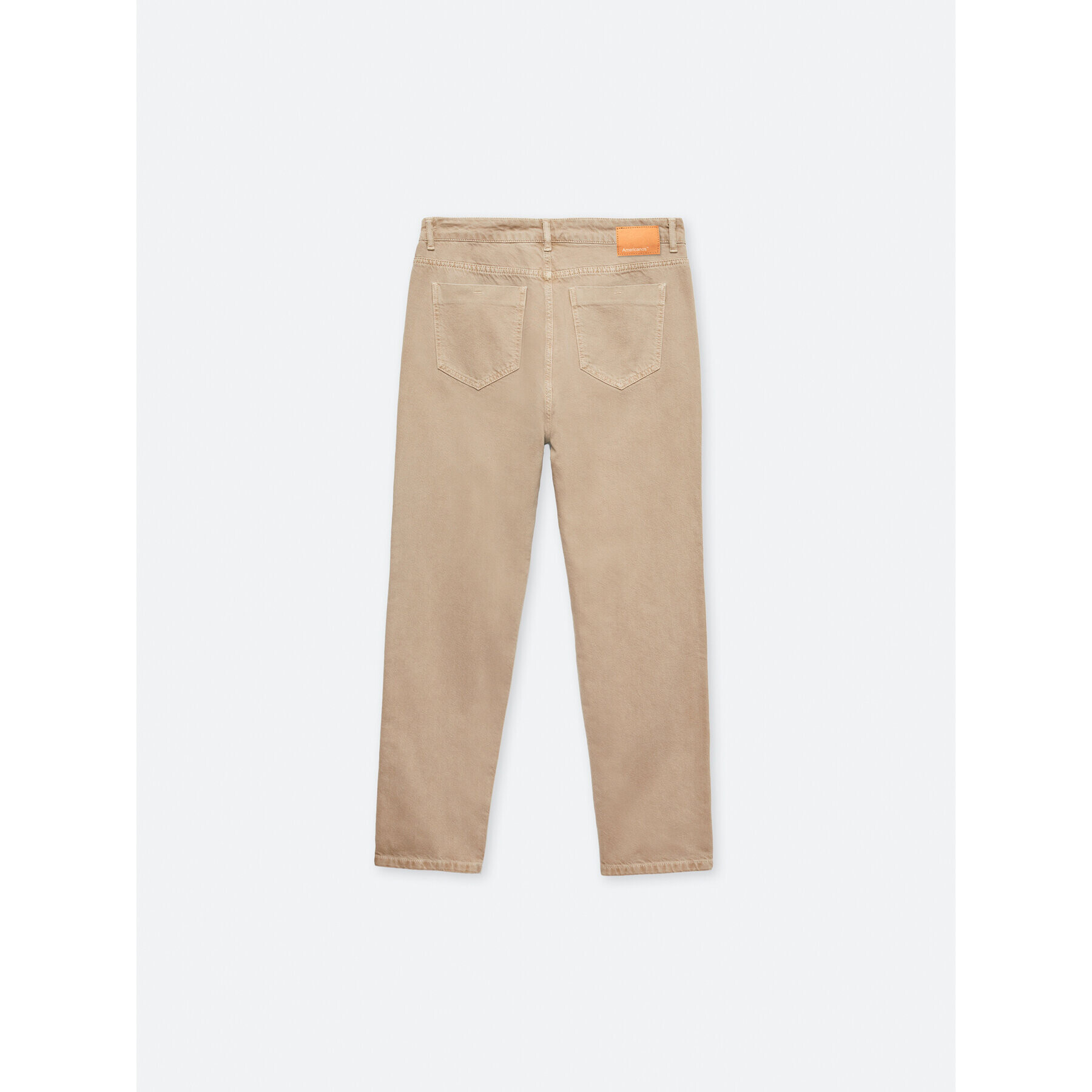 Americanos Дънки Montevideo Бежов Tapered Leg - Pepit.bg