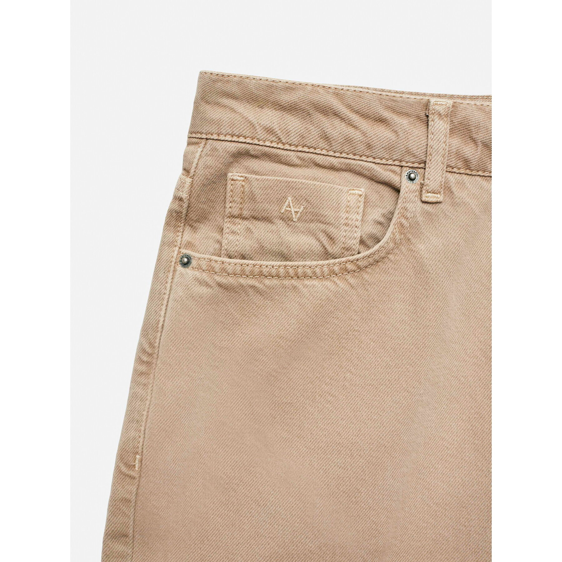 Americanos Дънки Montevideo Бежов Tapered Leg - Pepit.bg