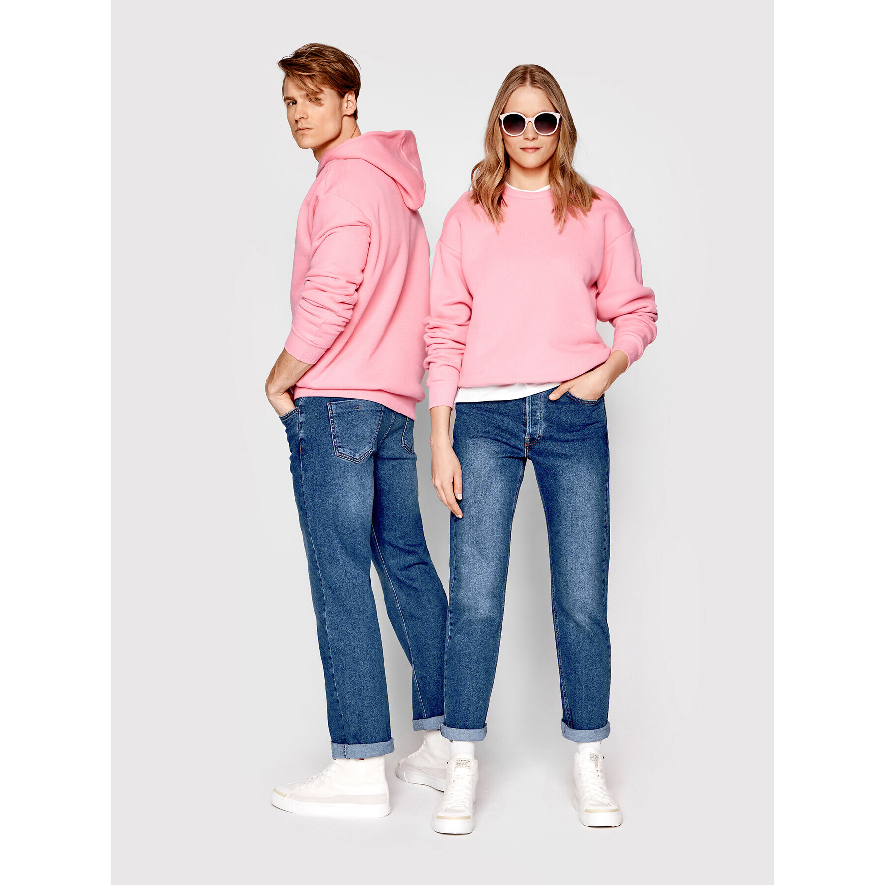 Americanos Дънки Unisex Delaware Син Straight Leg - Pepit.bg