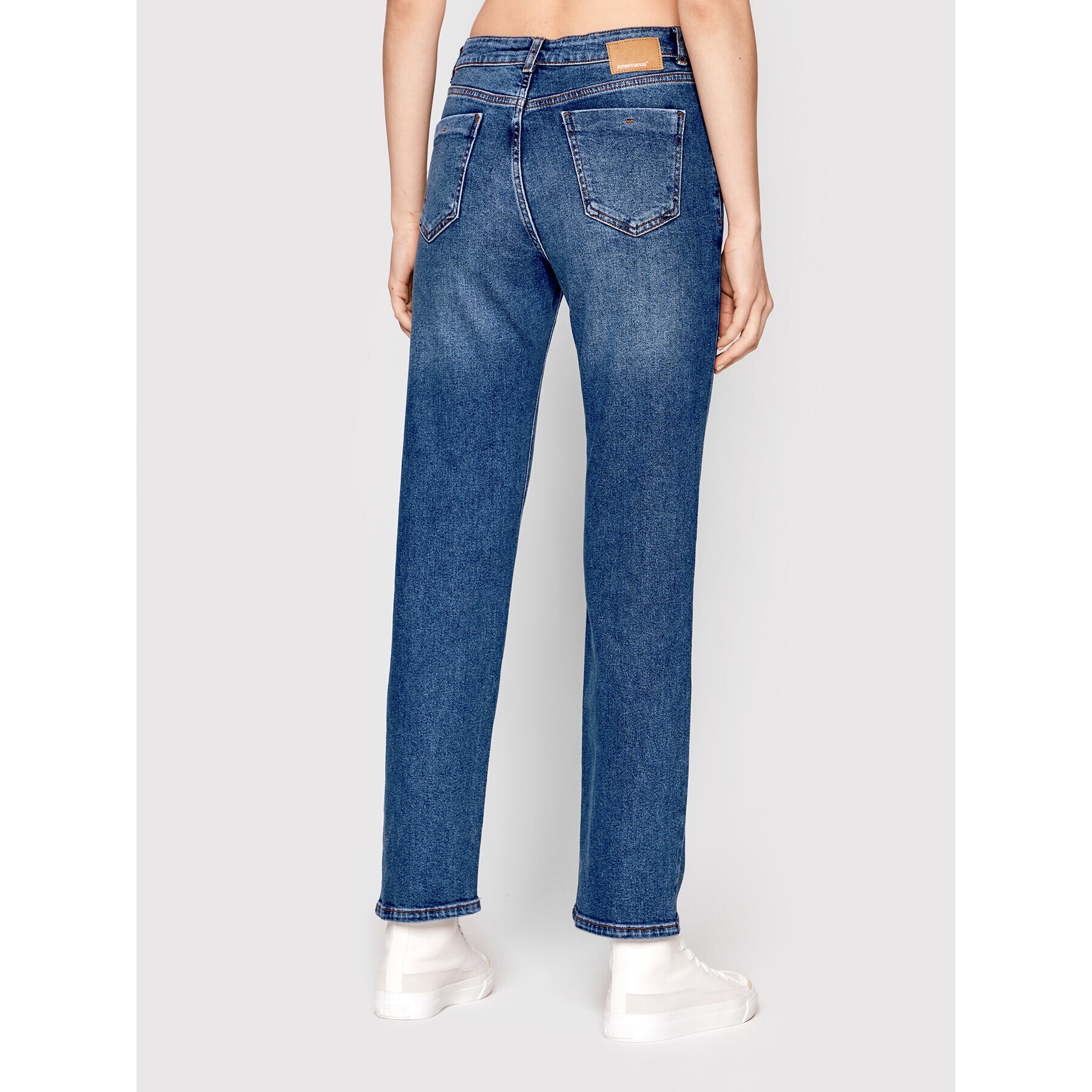 Americanos Дънки Unisex Delaware Син Straight Leg - Pepit.bg