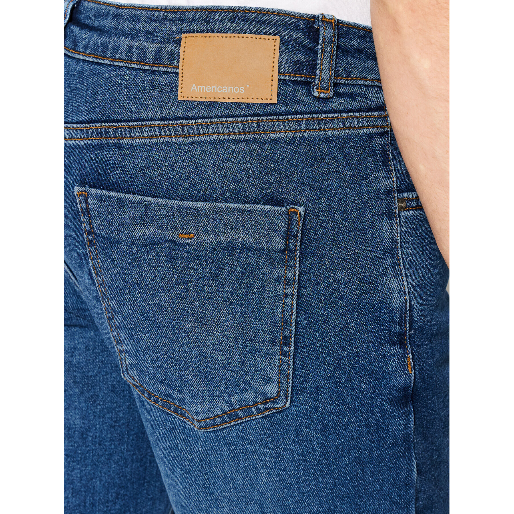 Americanos Дънки Unisex Delaware Син Straight Leg - Pepit.bg