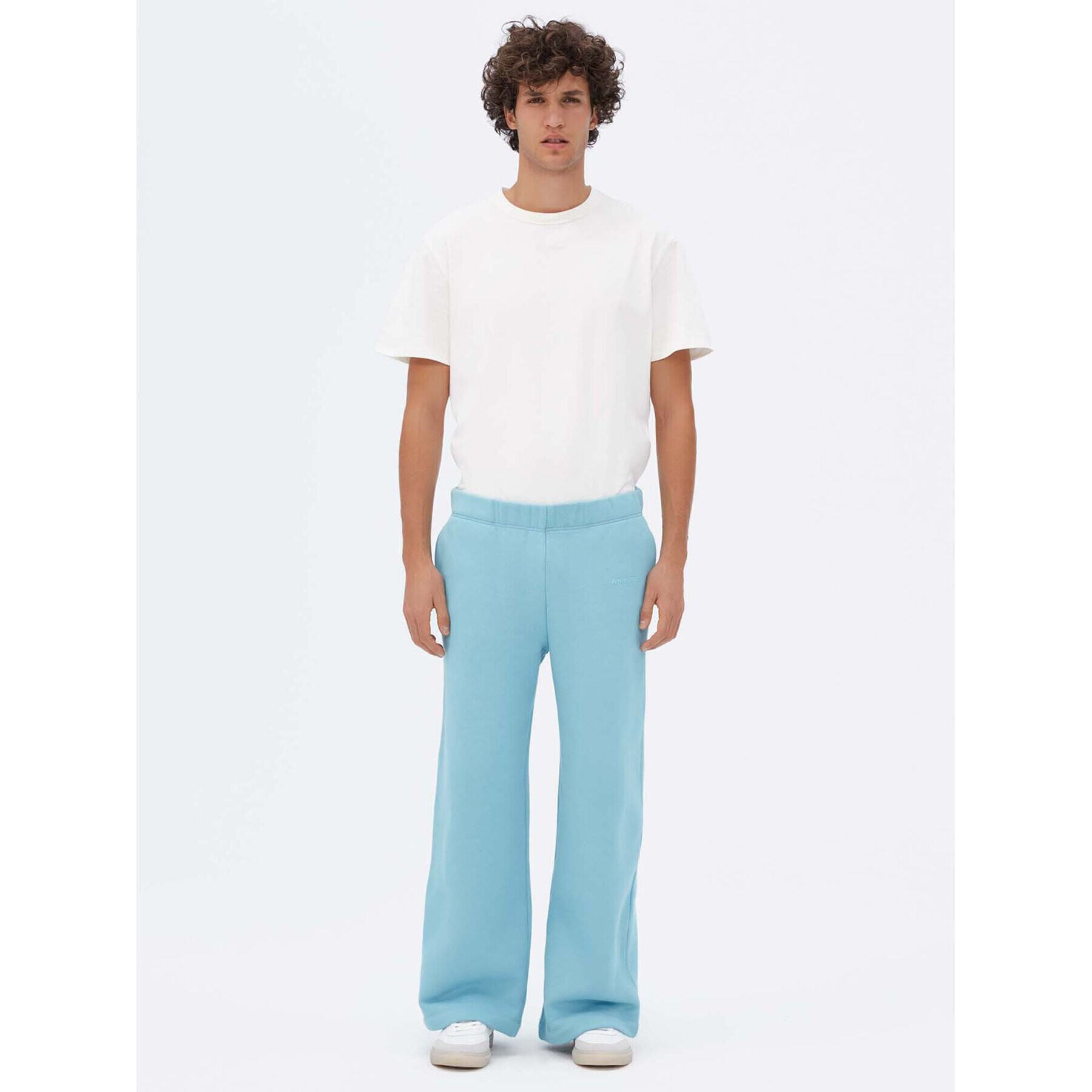 Americanos Долнище анцуг Unisex Chicago Син Wide Leg - Pepit.bg