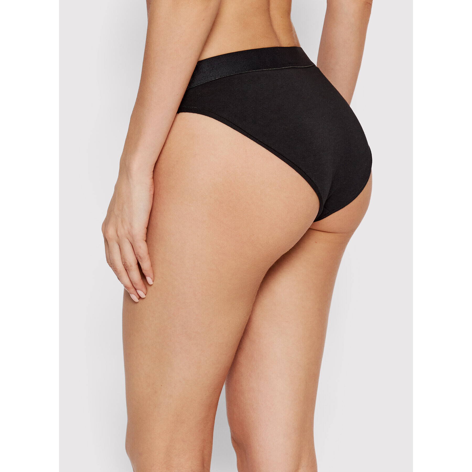 Americanos Класически дамски бикини Briefs Черен Regular Fit - Pepit.bg
