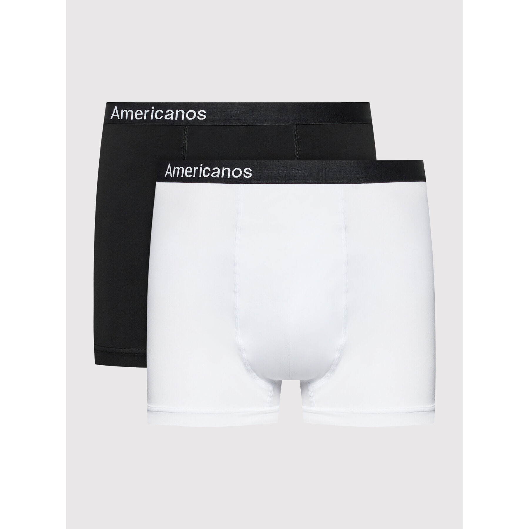 Americanos Комплект 2 чифта боксерки Boxers Цветен Regular Fit - Pepit.bg